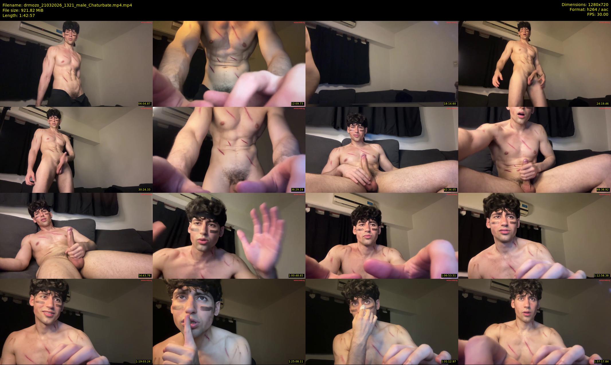 drmozo — 103 minute Chaturbate male cam show recording, 720p, Mar 21, 2026