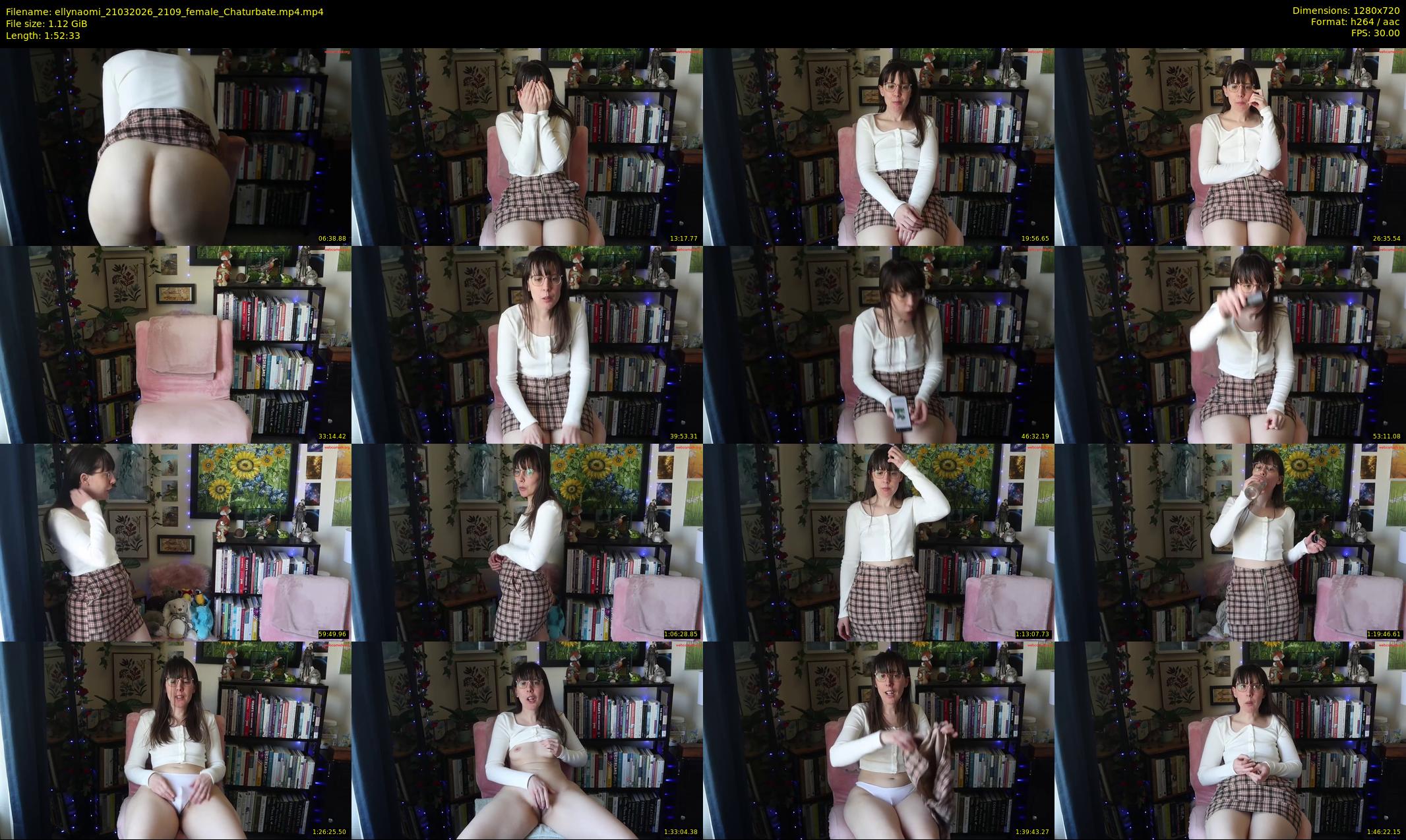 ellynaomi — 113 minute Chaturbate female cam show recording, 720p, Mar 21, 2026