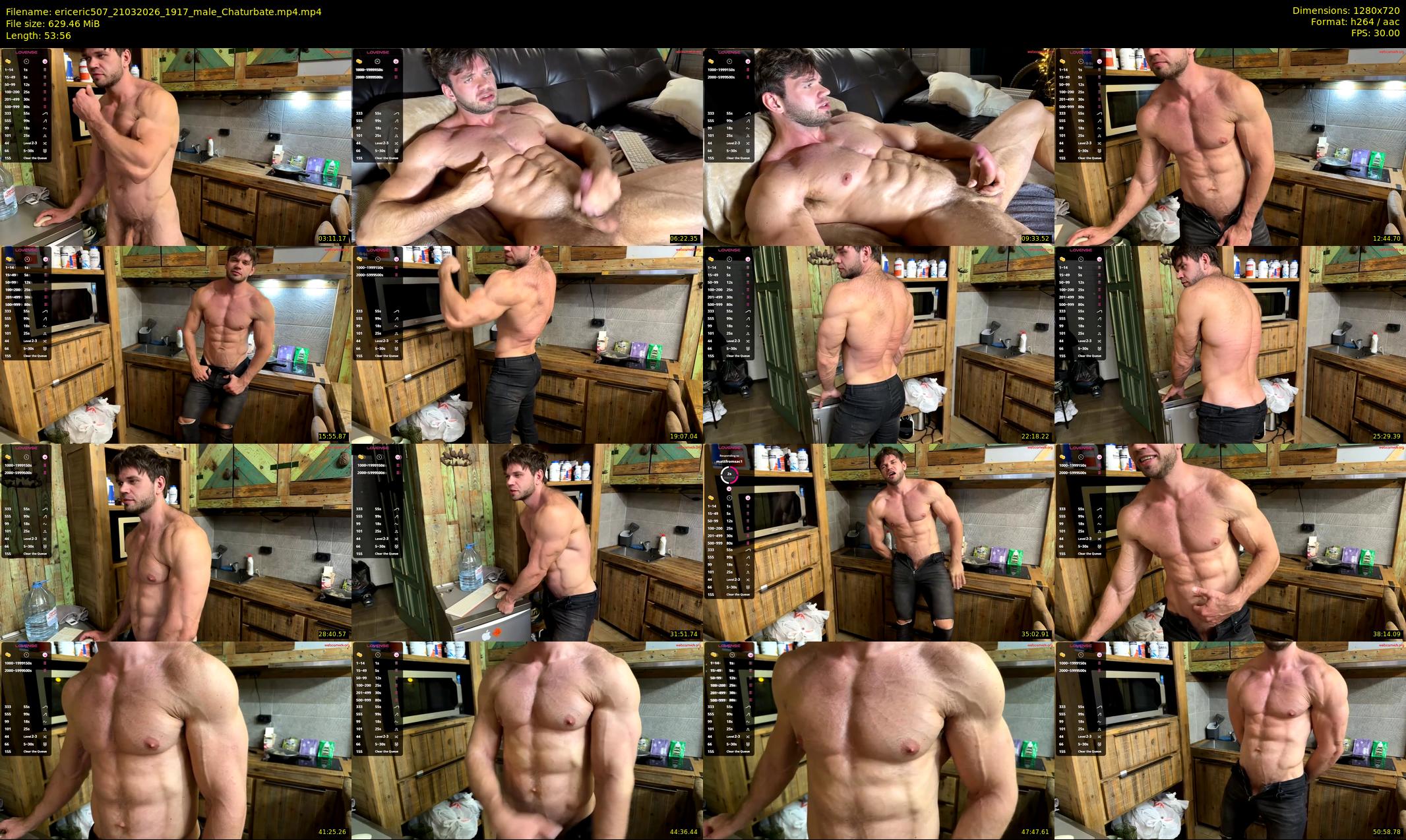 ericeric507 — 54 minute Chaturbate male cam show recording, 720p, Mar 21, 2026