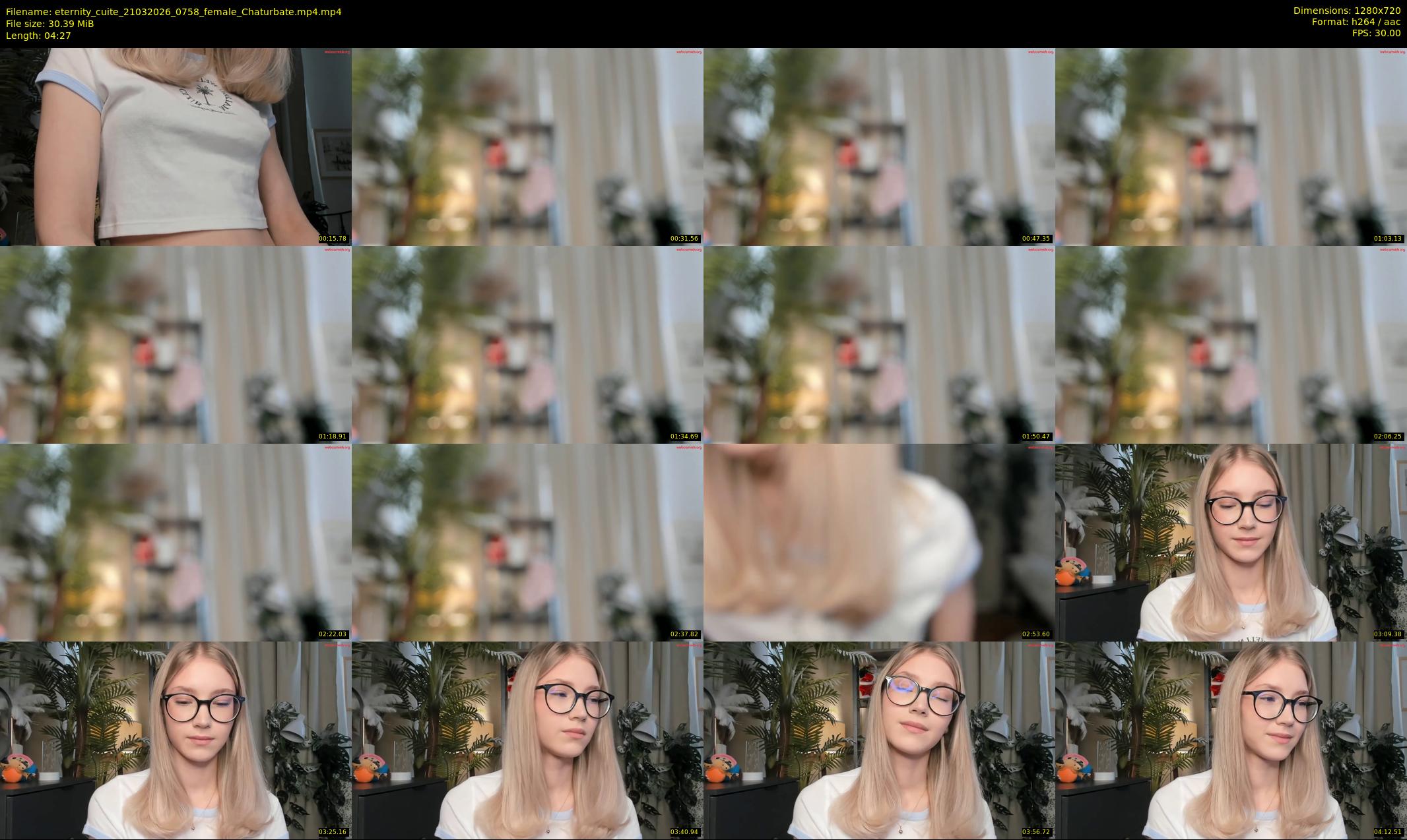 eternity_cuite — 5 minute Chaturbate female cam show recording, 720p, Mar 21, 2026