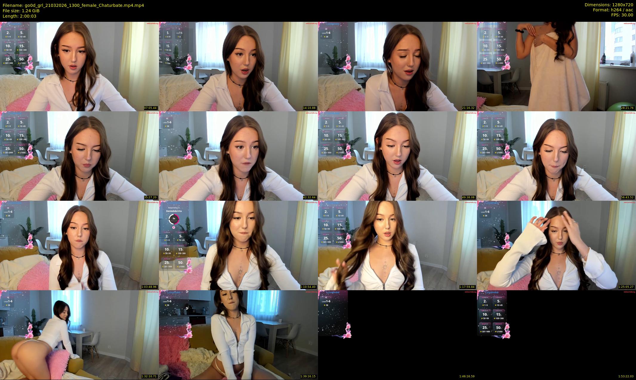 go0d_grl — 121 minute Chaturbate couple cam show recording, 720p, Mar 21, 2026