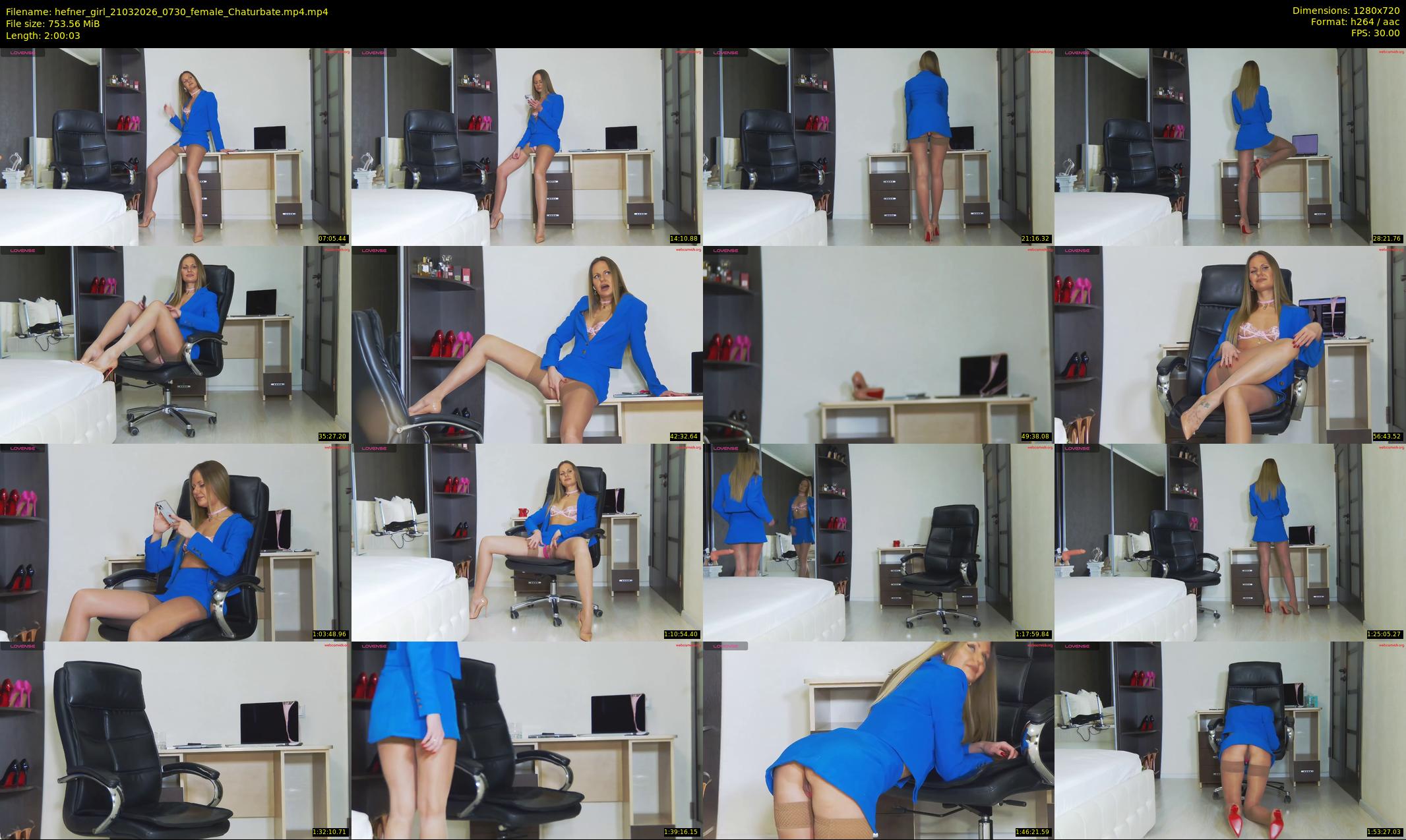 hefner_girl — 121 minute Chaturbate female cam show recording, 720p, Mar 21, 2026
