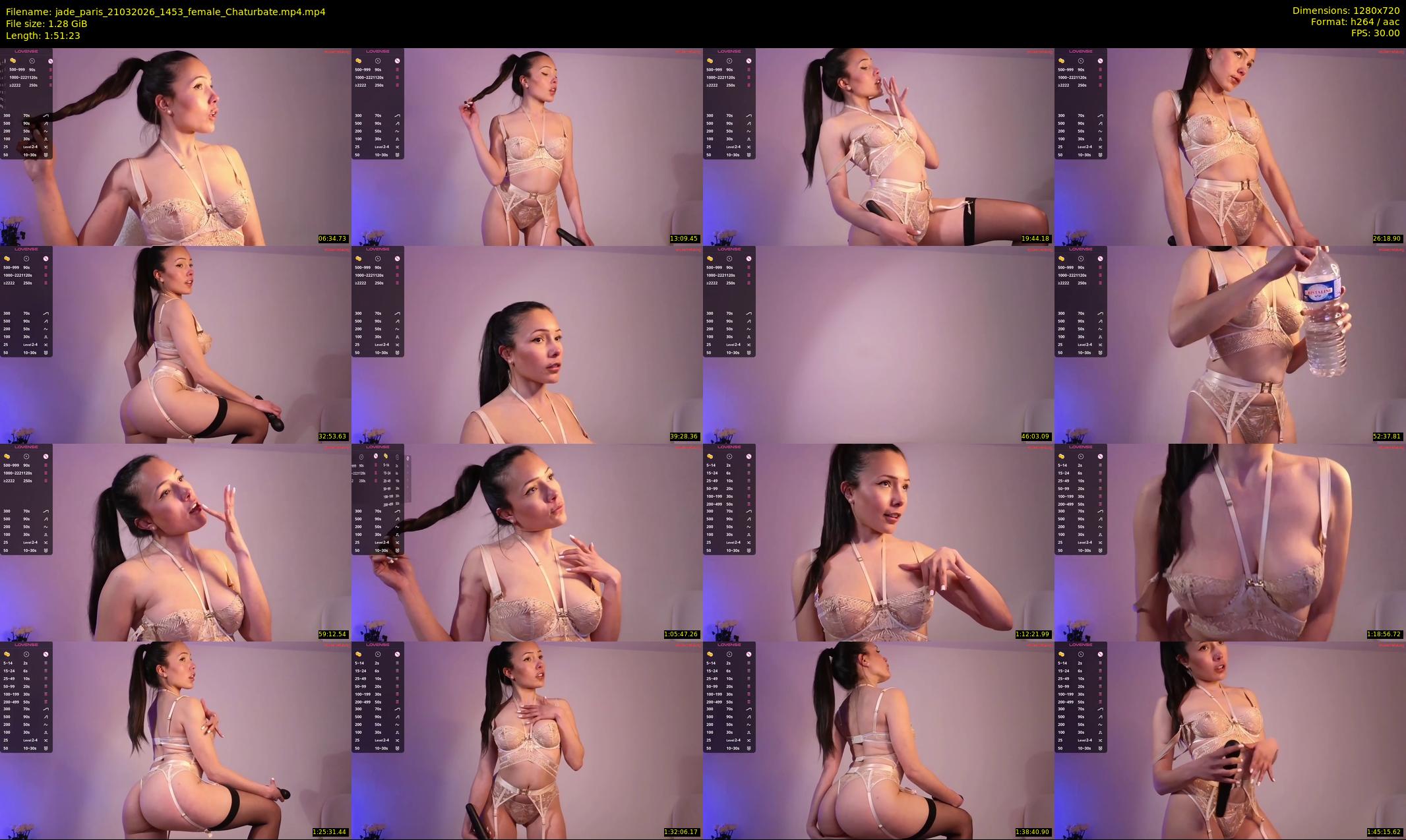 jade_paris — 112 minute Chaturbate female cam show recording, 720p, Mar 21, 2026