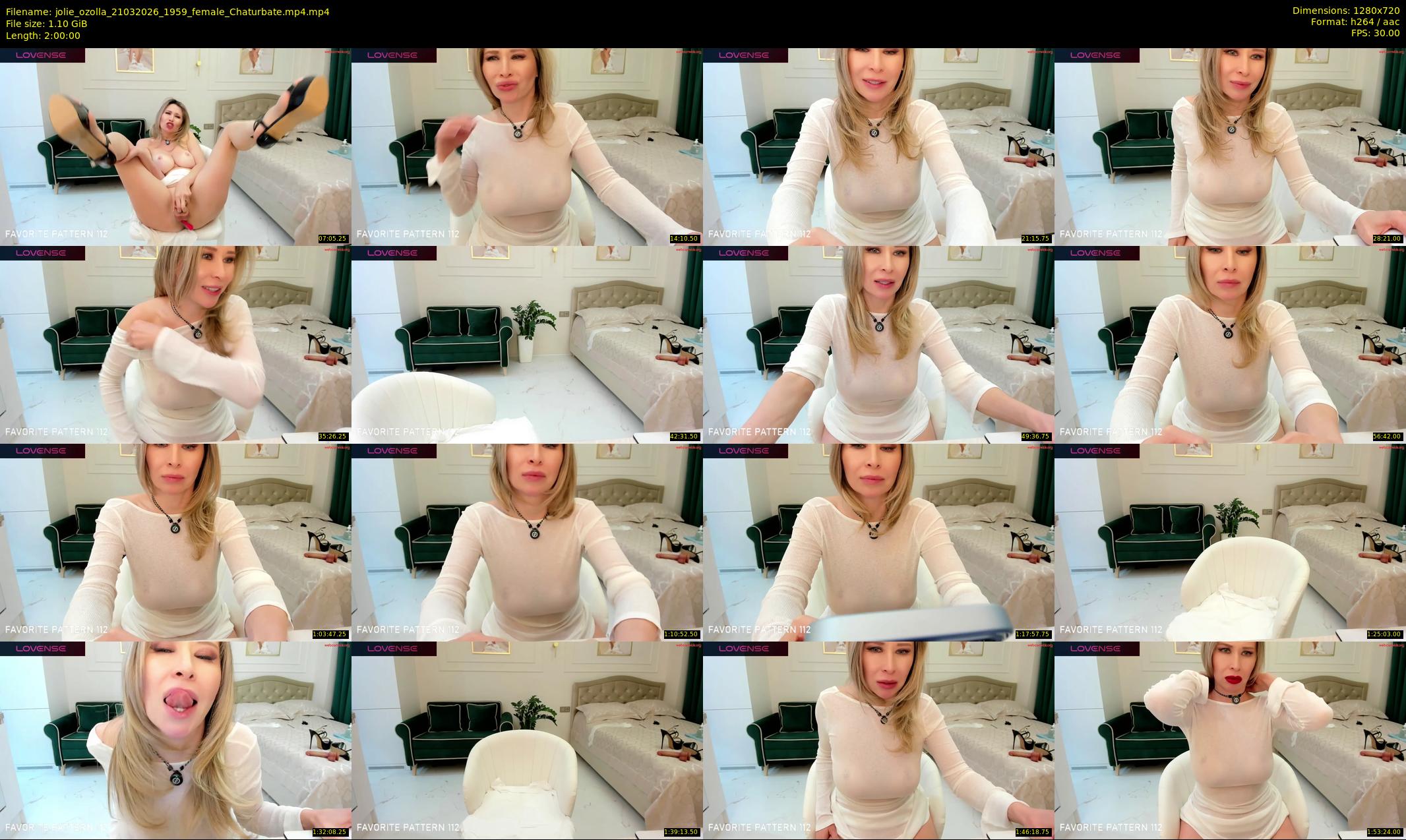 jolie_ozolla — 120 minute Chaturbate female cam show recording, 720p, Mar 21, 2026