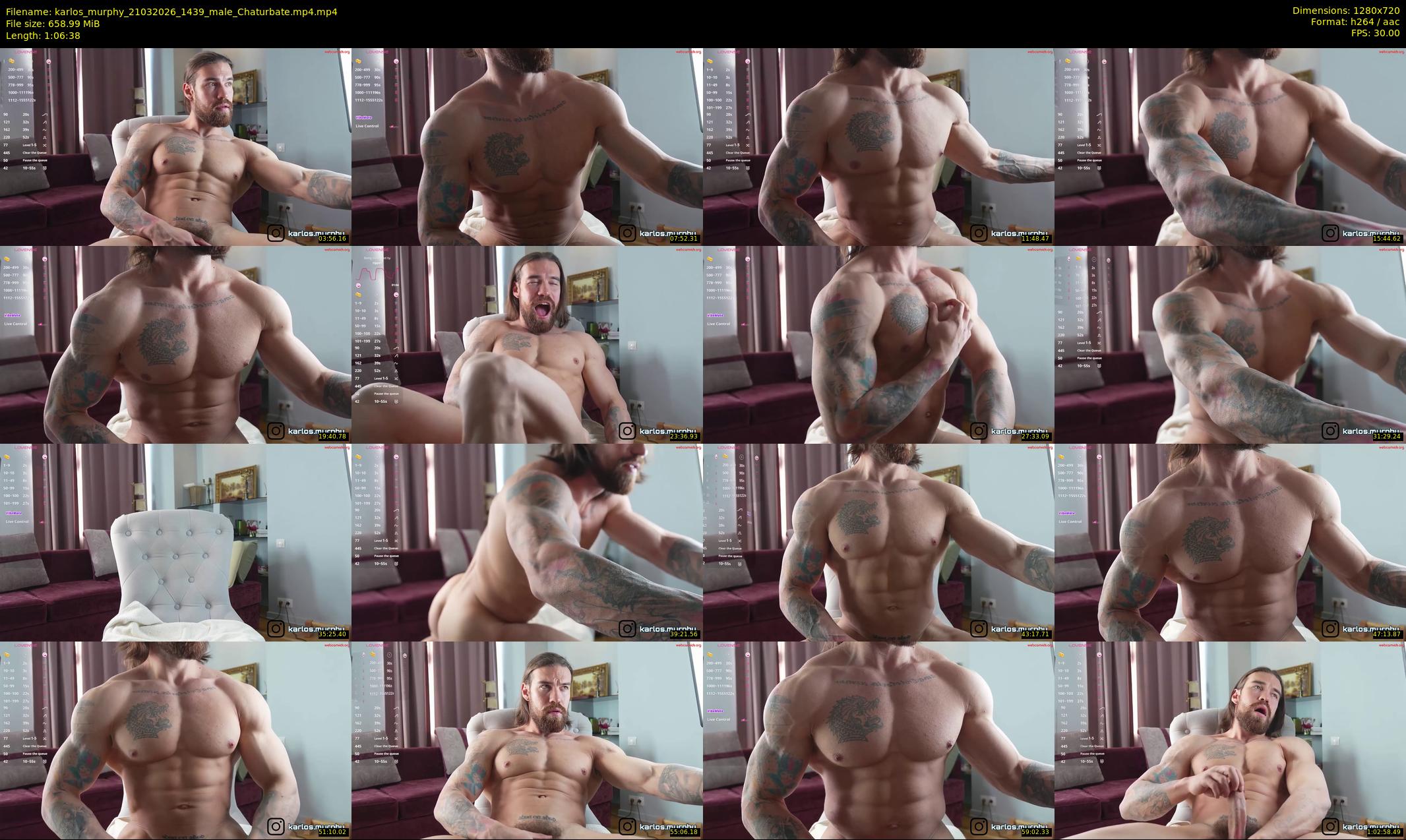 karlos_murphy — 67 minute Chaturbate male cam show recording, 720p, Mar 21, 2026