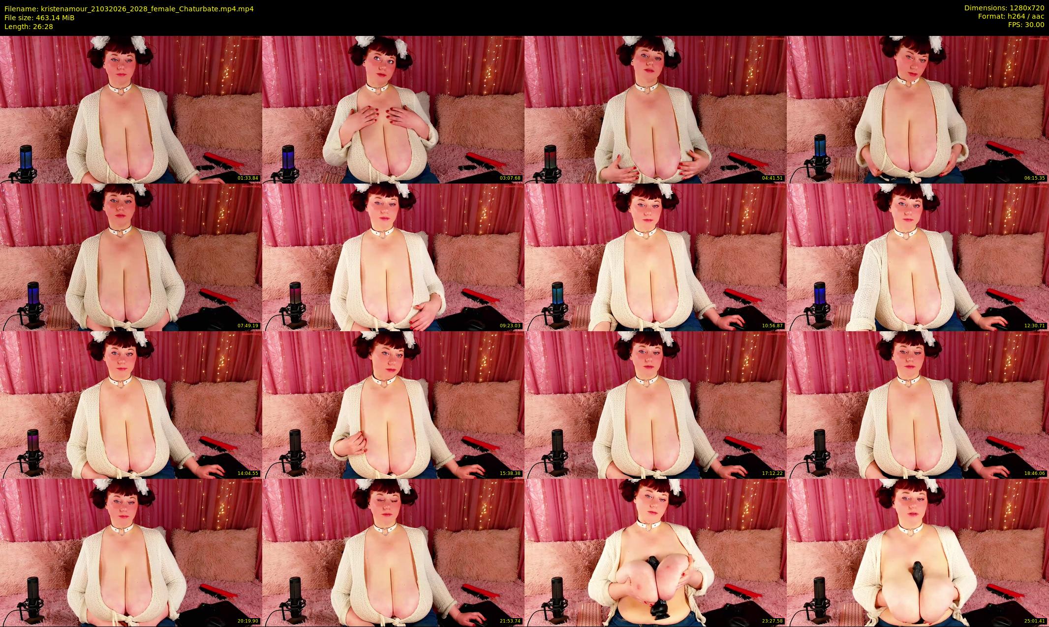 kristenamour — 27 minute Chaturbate female cam show recording, 720p, Mar 21, 2026