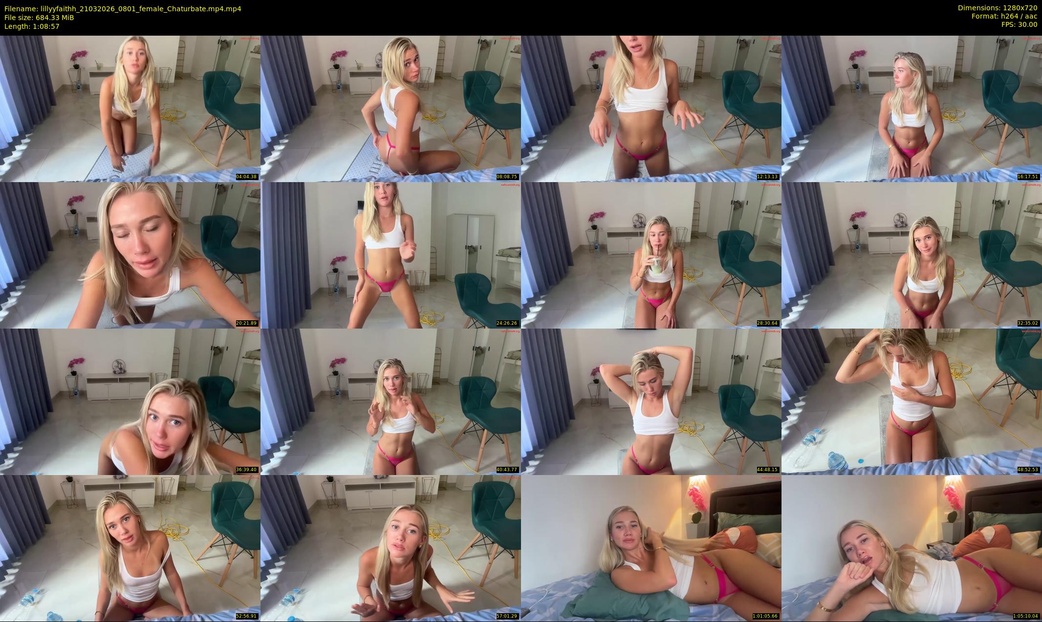 lillyyfaithh — 69 minute Chaturbate female cam show recording, 720p, Mar 21, 2026