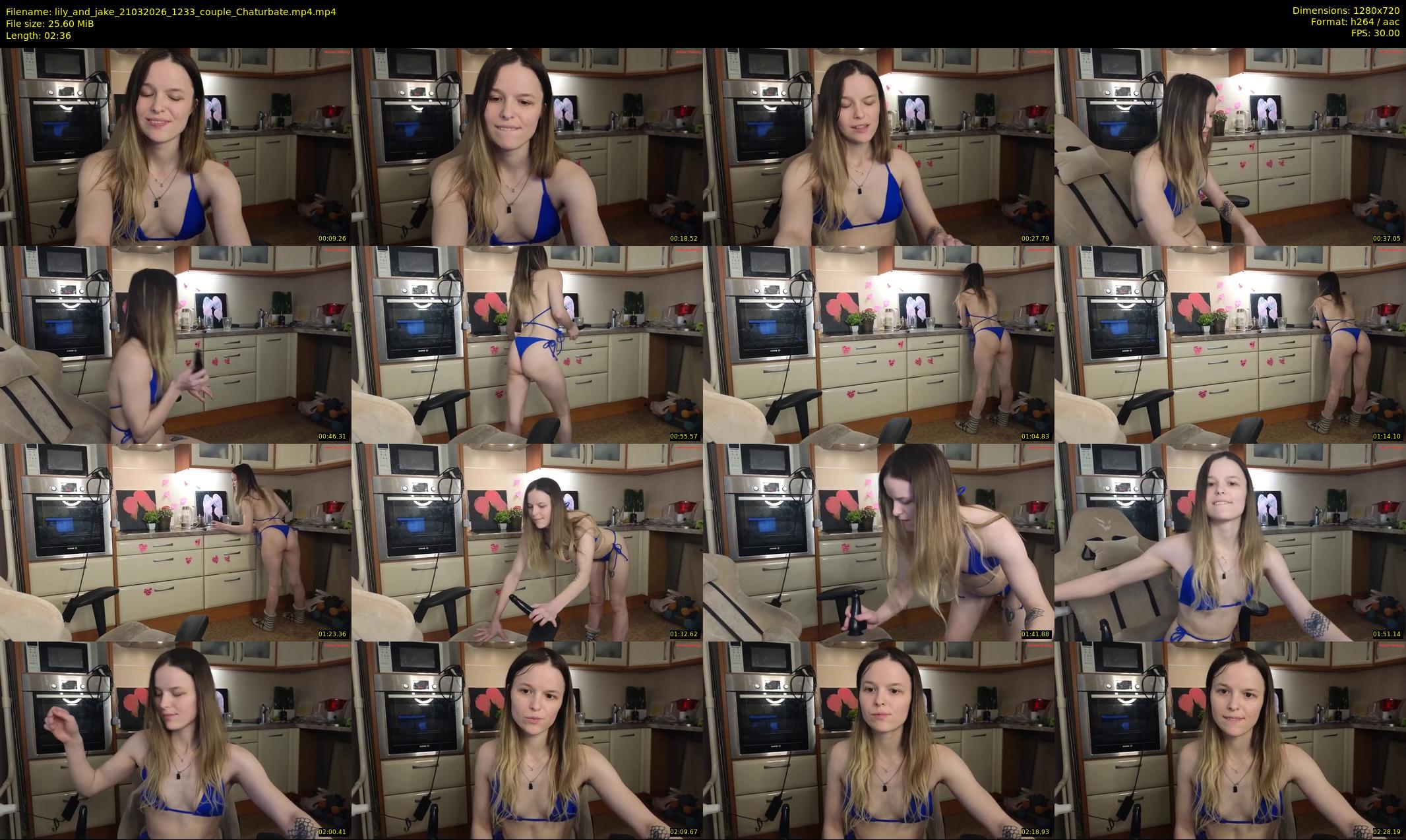 lily_and_jake — 3 minute Chaturbate couple cam show recording, 720p, Mar 21, 2026