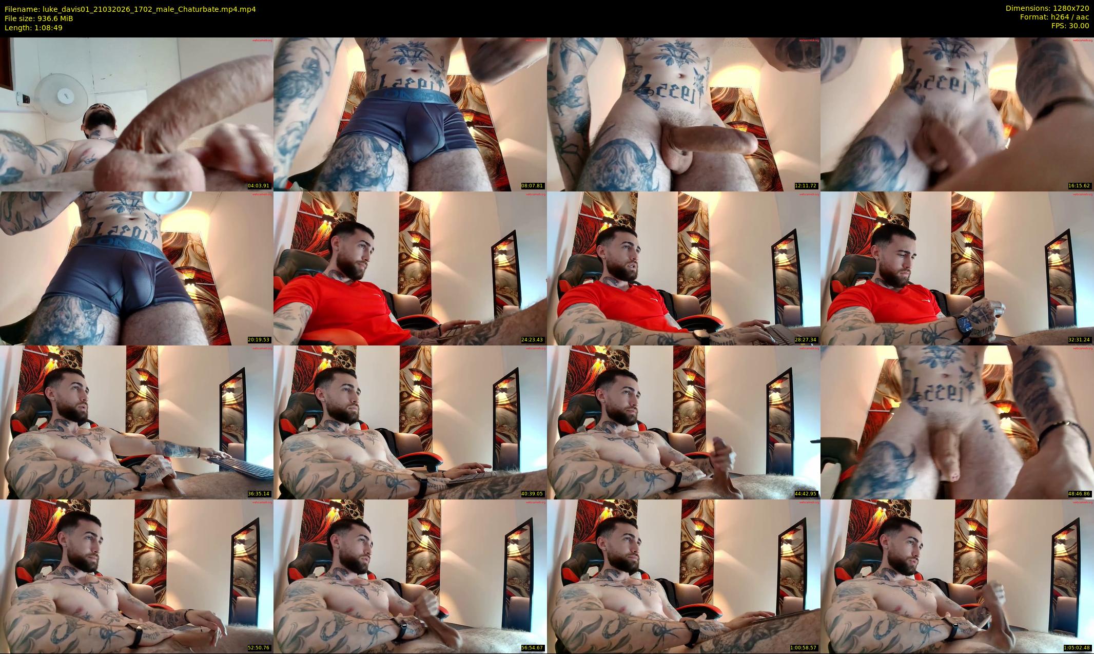 luke_davis01 — 69 minute Chaturbate male cam show recording, 720p, Mar 21, 2026