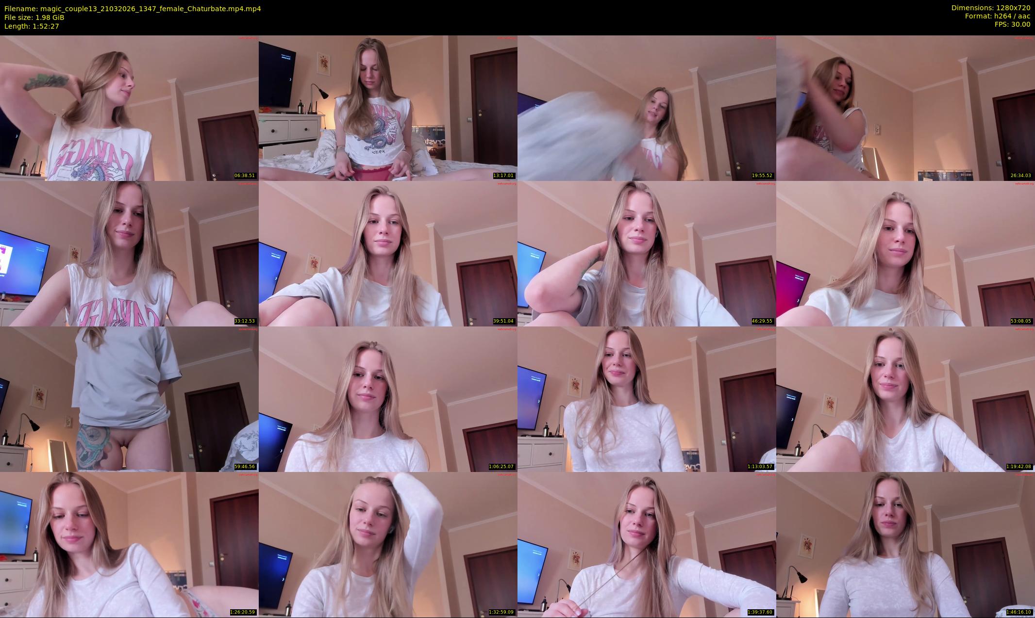 magic_couple13 — 113 minute Chaturbate couple cam show recording, 720p, Mar 21, 2026