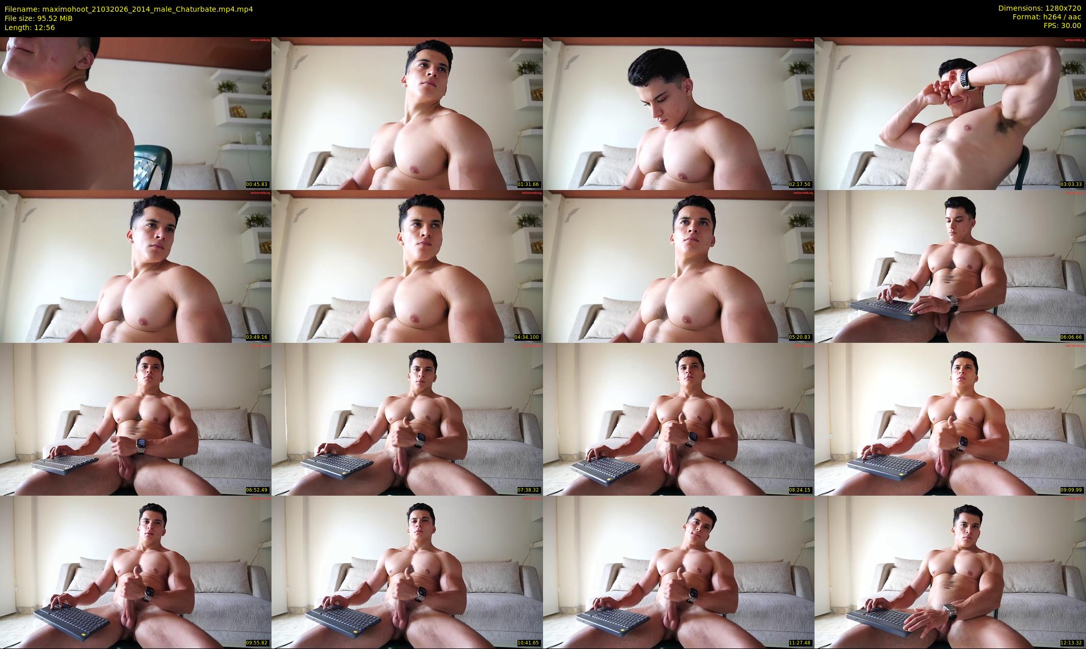 maximohoot — 13 minute Chaturbate male cam show recording, 720p, Mar 21, 2026
