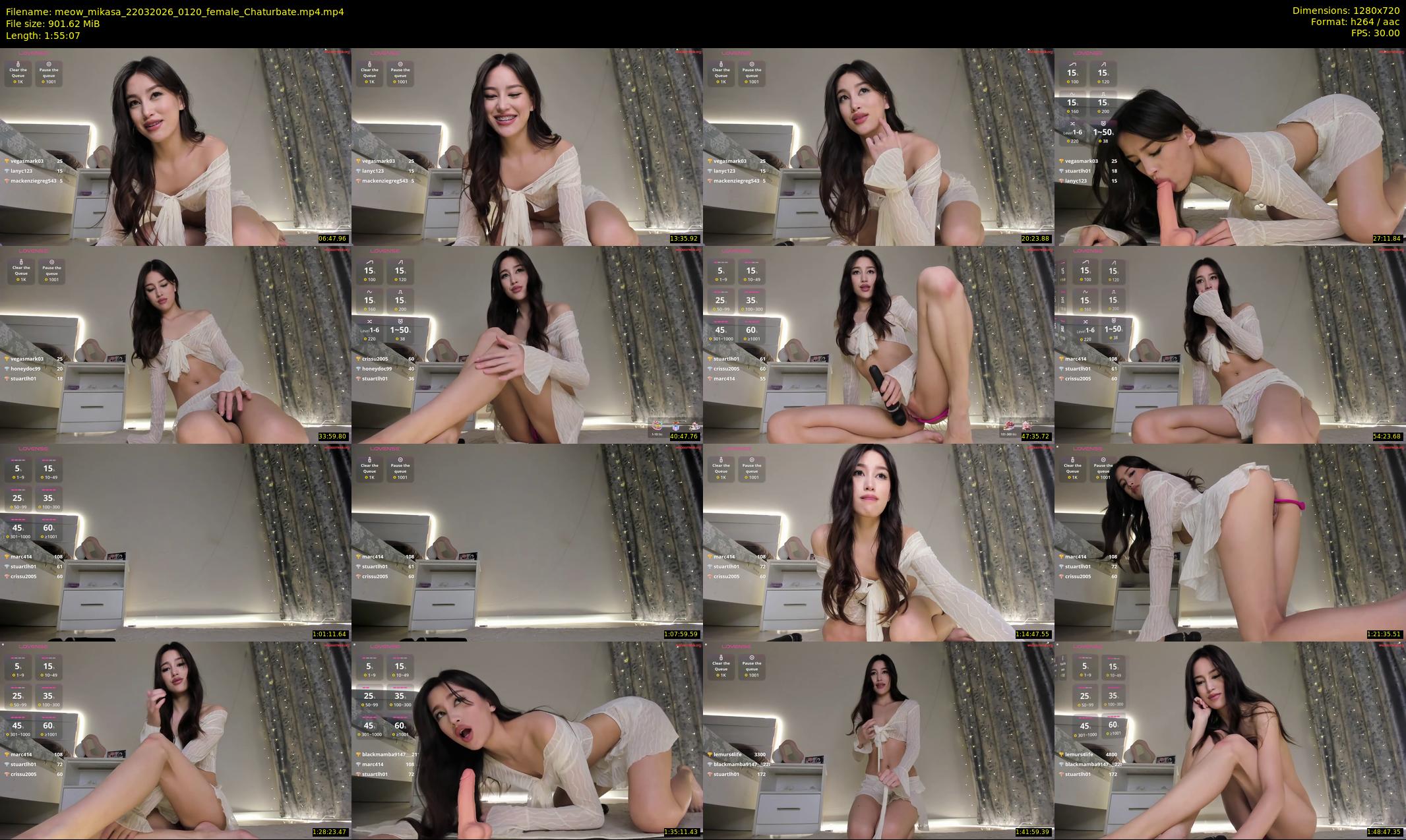 meow_mikasa — 116 minute Chaturbate female cam show recording, 720p, Mar 22, 2026