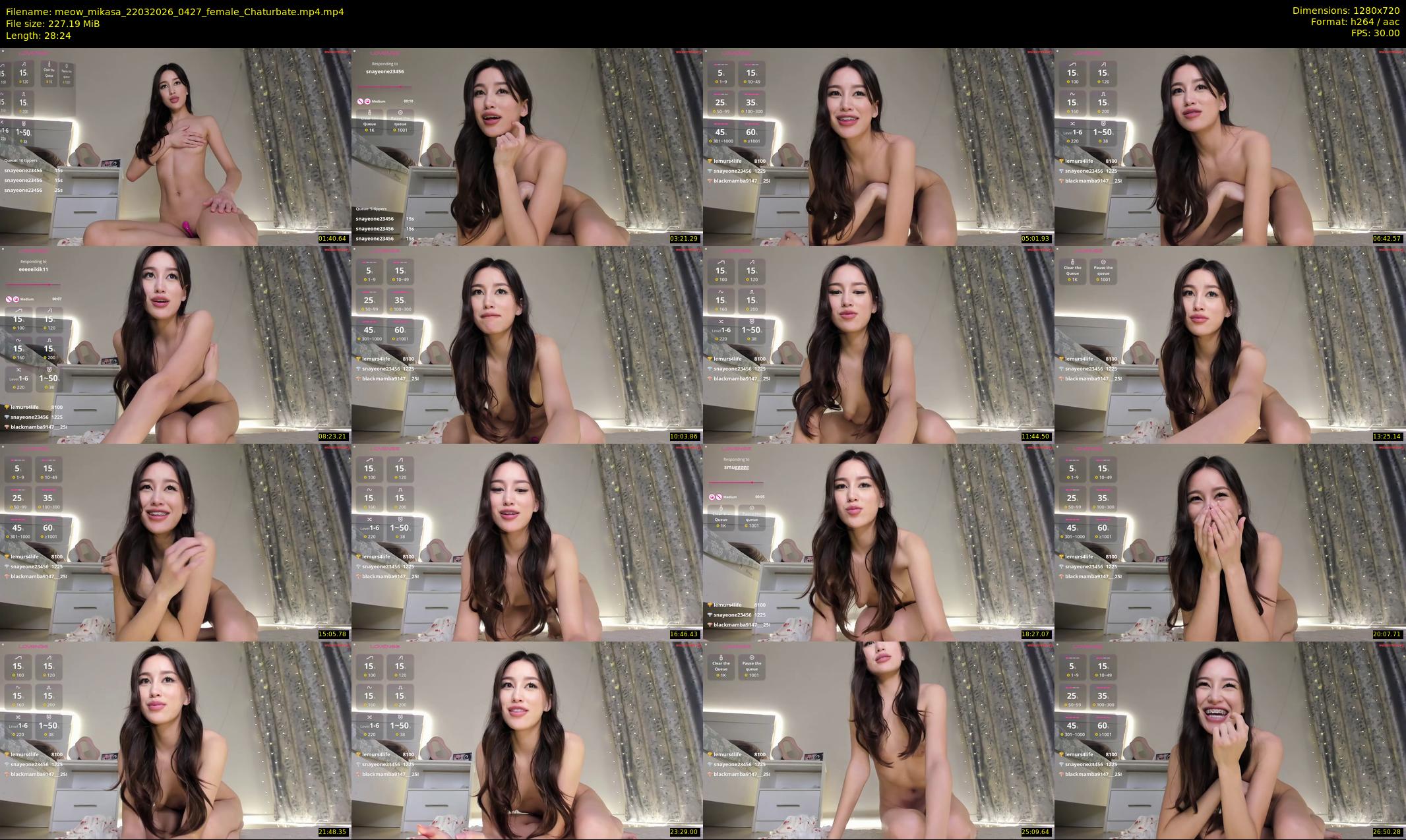 meow_mikasa — 29 minute Chaturbate female cam show recording, 720p, Mar 22, 2026