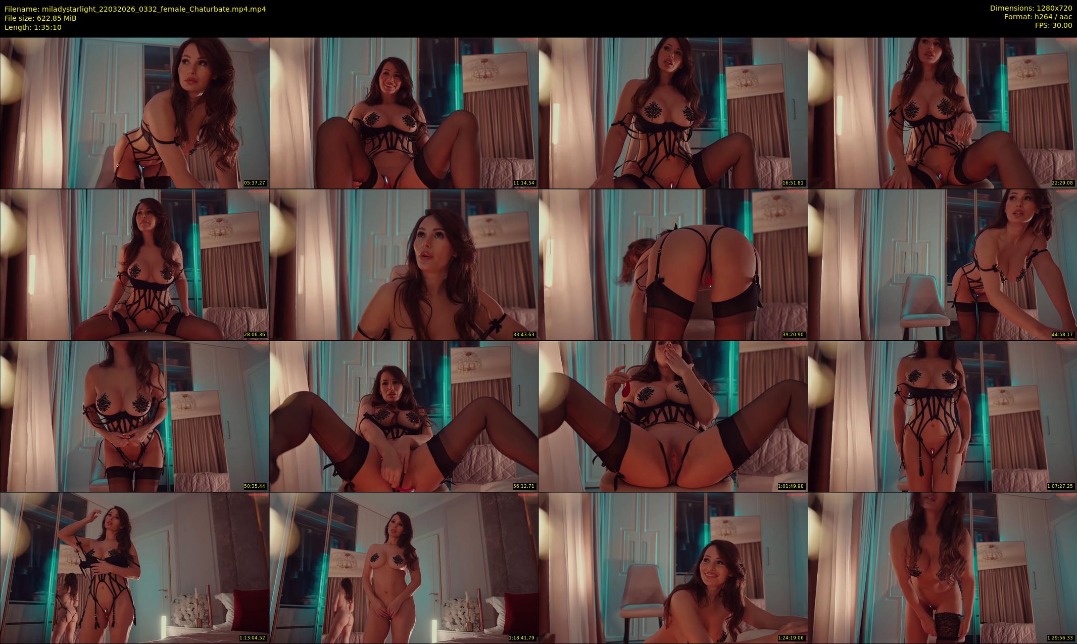 miladystarlight — 96 minute Chaturbate female cam show recording, 720p, Mar 22, 2026