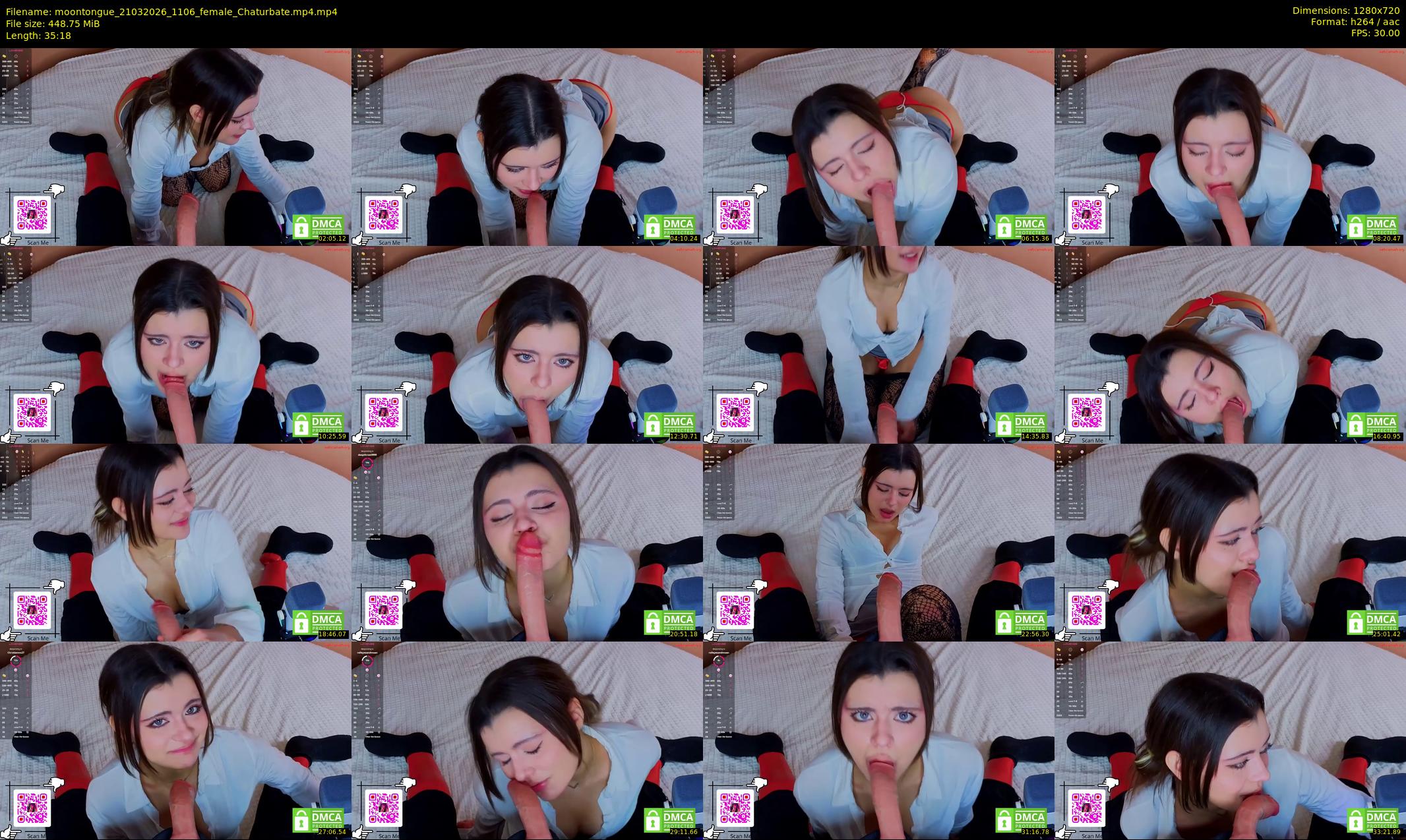moontongue — 36 minute Chaturbate female cam show recording, 720p, Mar 21, 2026