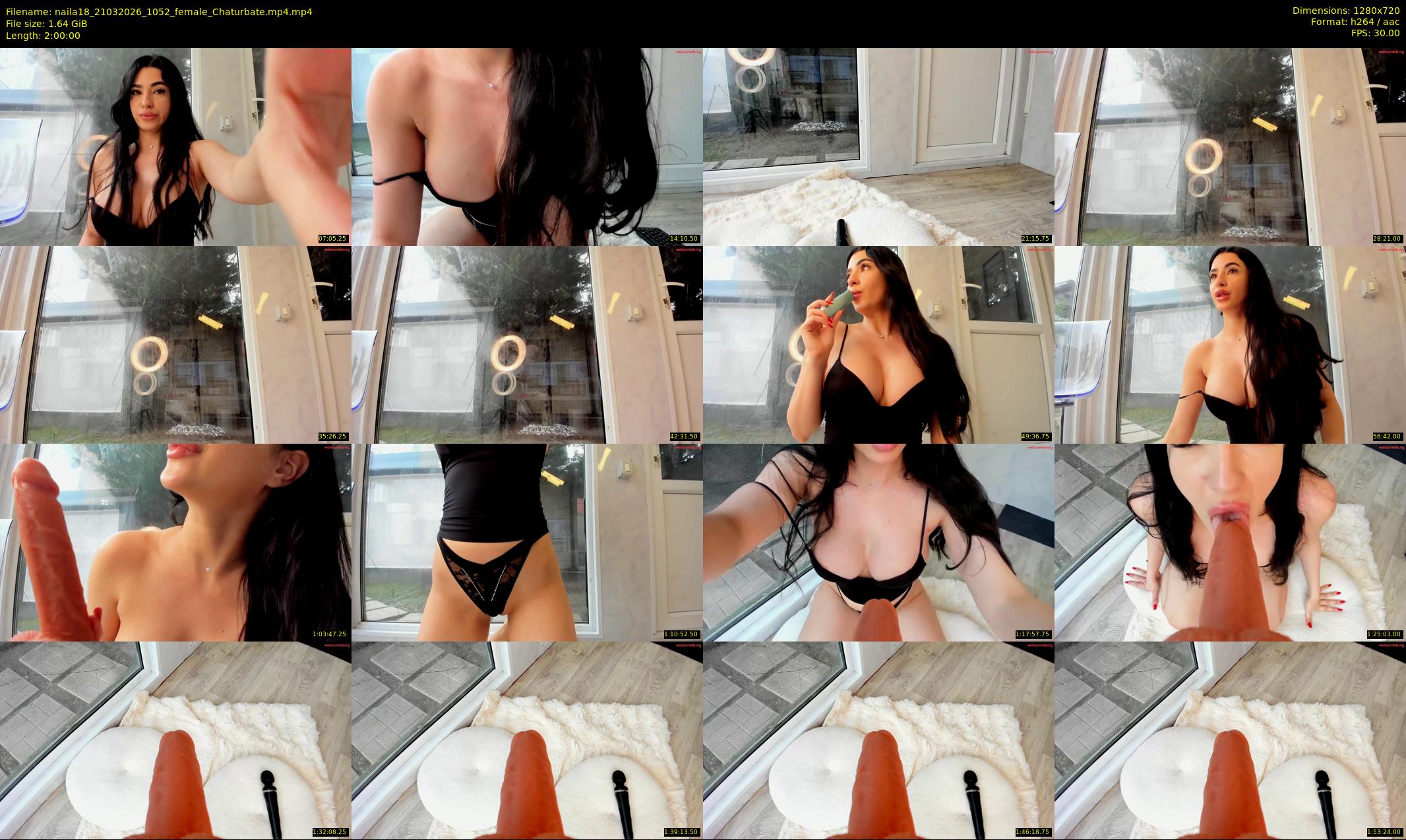 naila18 — 120 minute Chaturbate female cam show recording, 720p, Mar 21, 2026