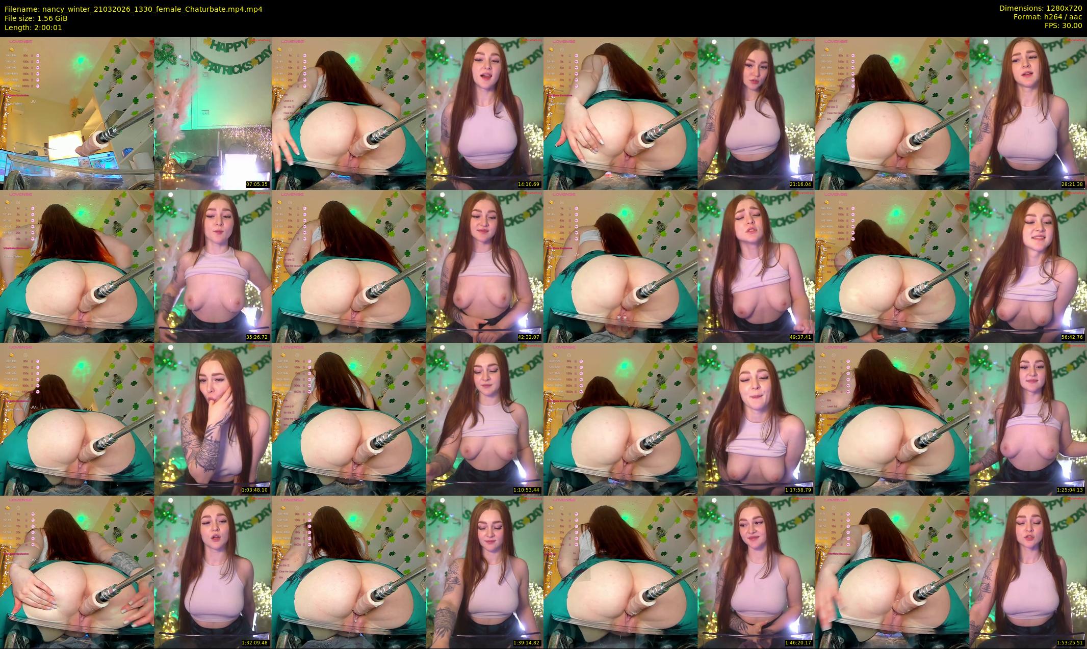 nancy_winter — 121 minute Chaturbate female cam show recording, 720p, Mar 21, 2026