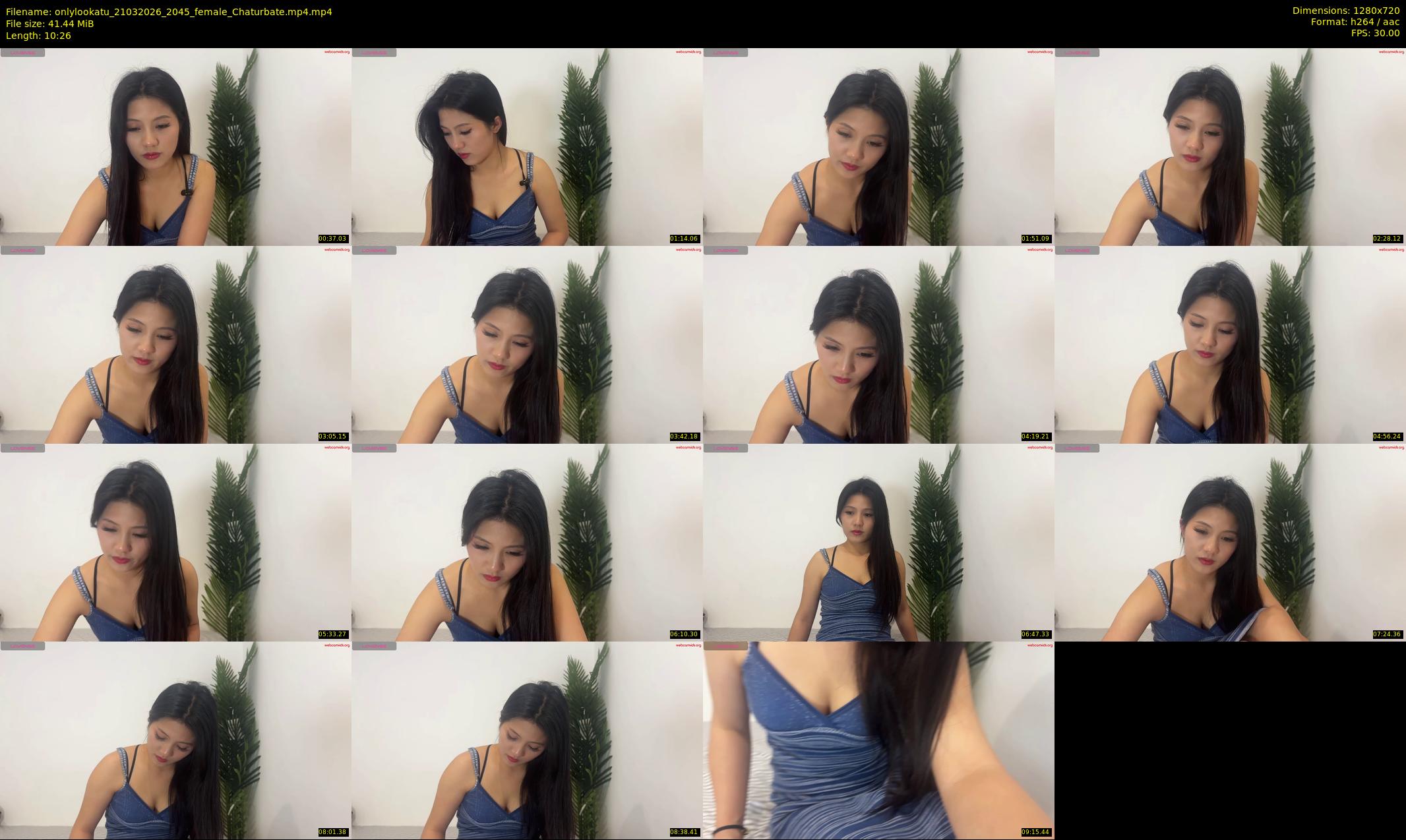 onlylookatu — 11 minute Chaturbate female cam show recording, 720p, Mar 21, 2026