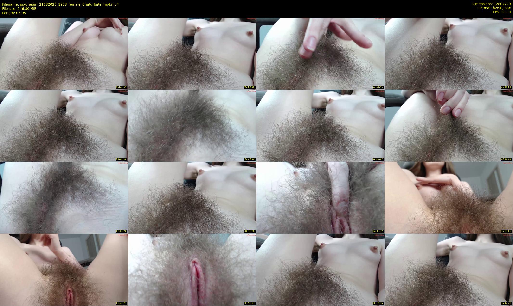 psychegirl — 8 minute Chaturbate female cam show recording, 720p, Mar 21, 2026