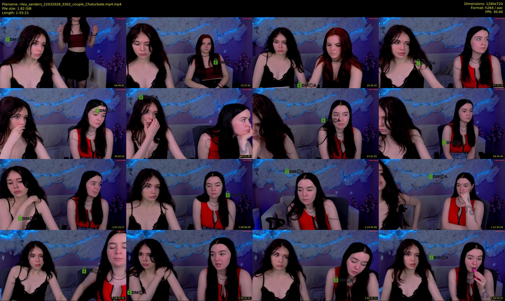 riley_sanders — 116 minute Chaturbate couple cam show recording, 720p, Mar 22, 2026