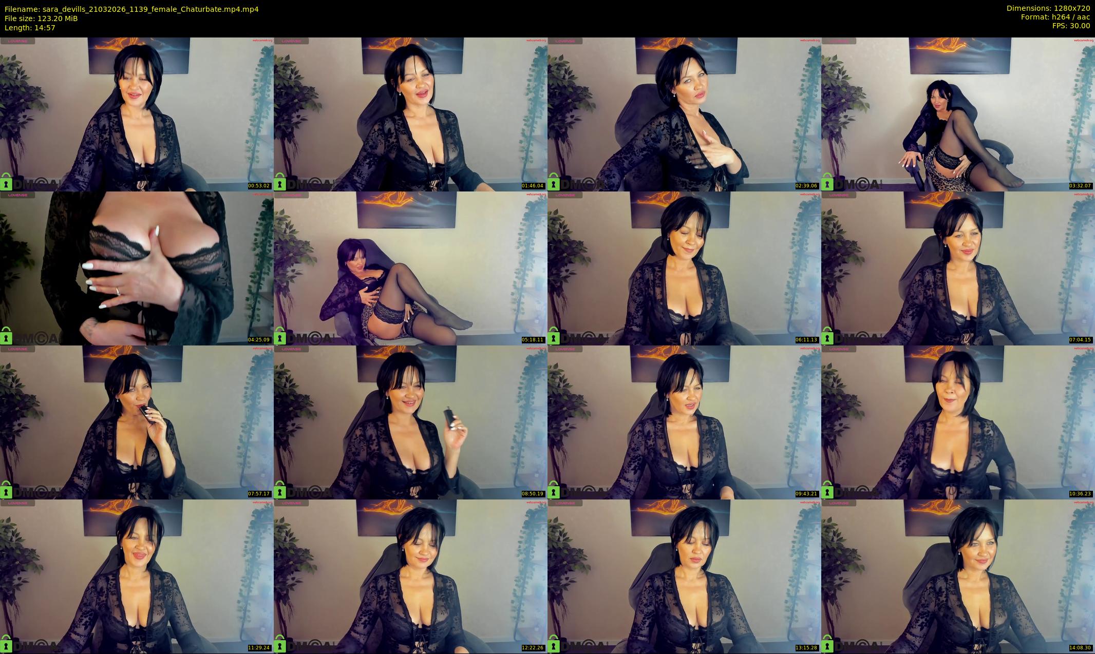 sara_devills — 15 minute Chaturbate female cam show recording, 720p, Mar 21, 2026