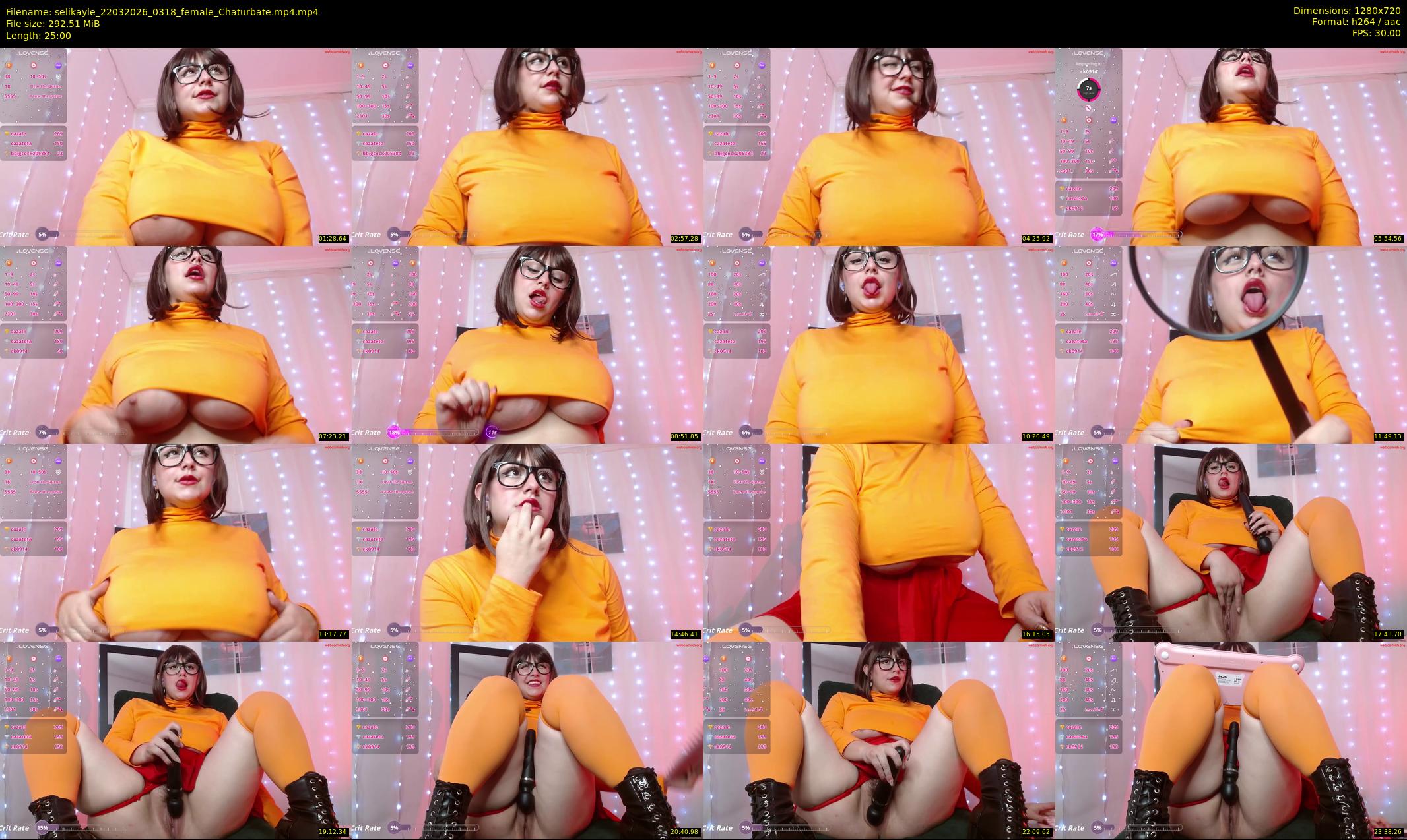selikayle — 25 minute Chaturbate female cam show recording, 720p, Mar 22, 2026