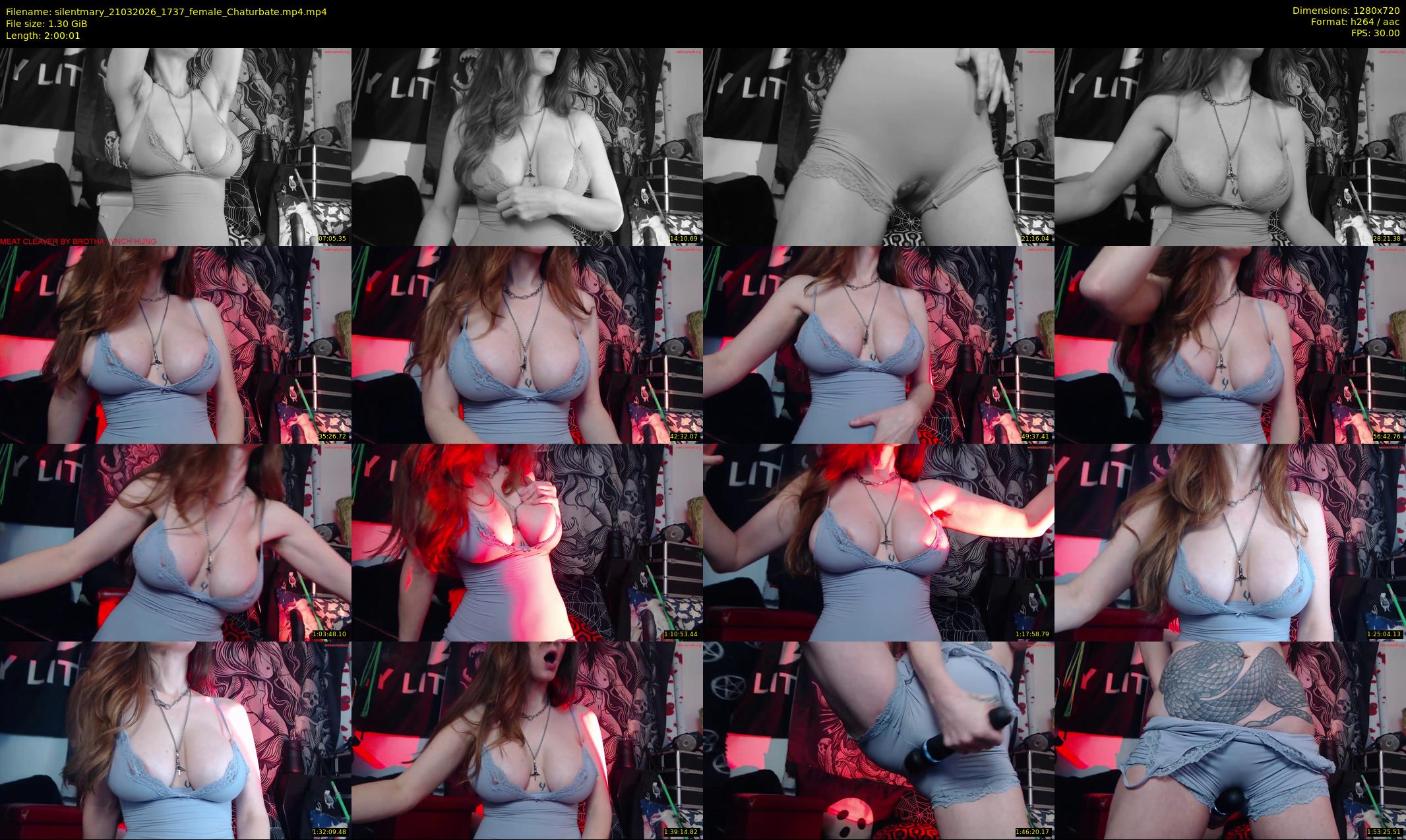 silentmary — 121 minute Chaturbate female cam show recording, 720p, Mar 21, 2026
