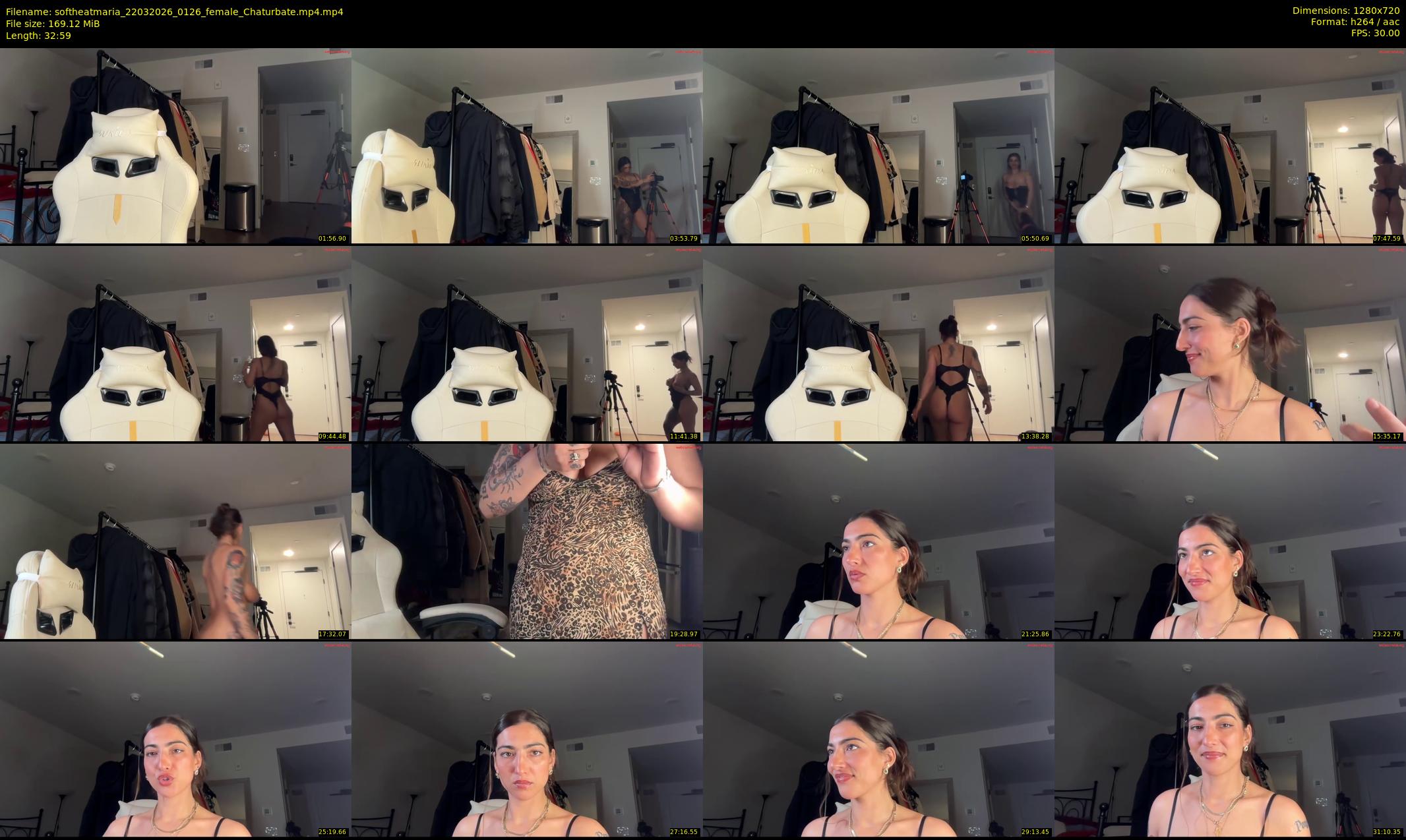 softheatmaria — 33 minute Chaturbate female cam show recording, 720p, Mar 22, 2026