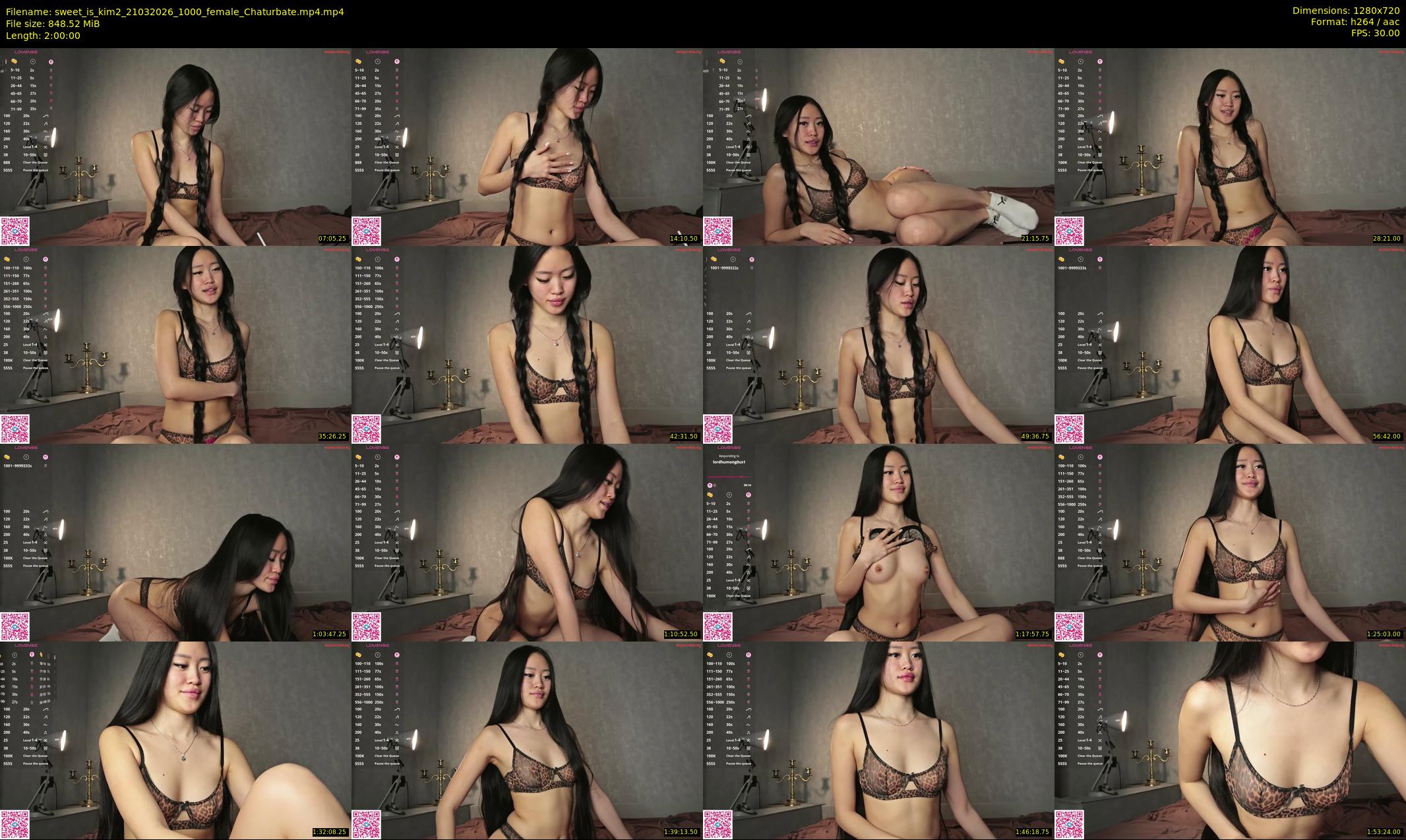 sweet_is_kim2 — 120 minute Chaturbate female cam show recording, 720p, Mar 21, 2026