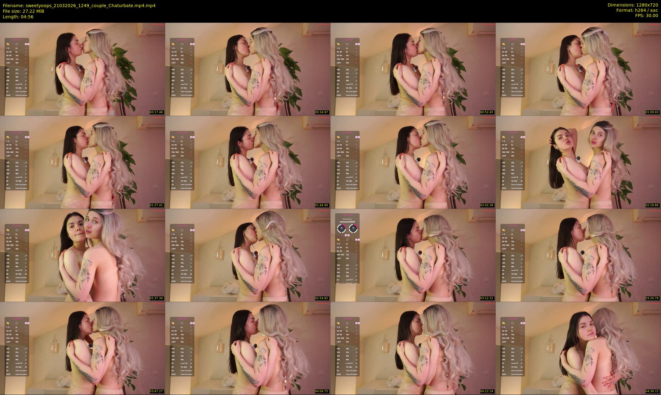 sweetyoops — 5 minute Chaturbate female cam show recording, 720p, Mar 21, 2026