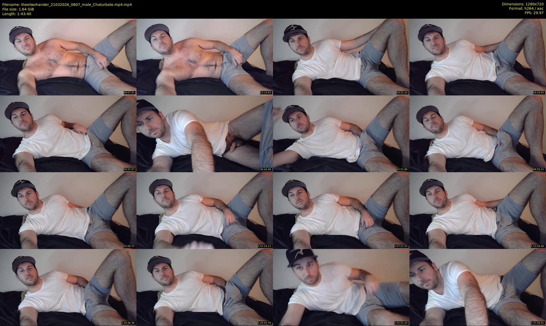 theetwohander — 104 minute Chaturbate male cam show recording, 720p, Mar 21, 2026