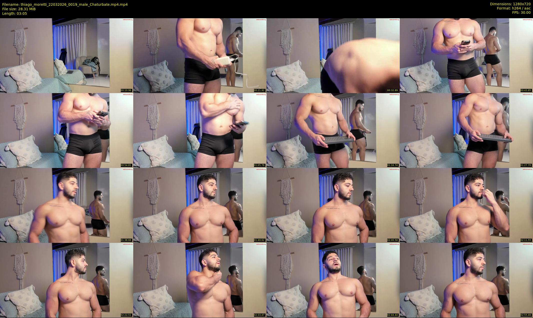 thiago_moretti — 4 minute Chaturbate male cam show recording, 720p, Mar 22, 2026