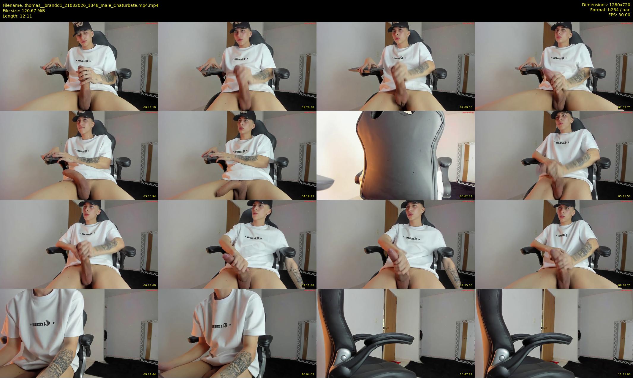 thomas__brandd1 — 13 minute Chaturbate male cam show recording, 720p, Mar 21, 2026