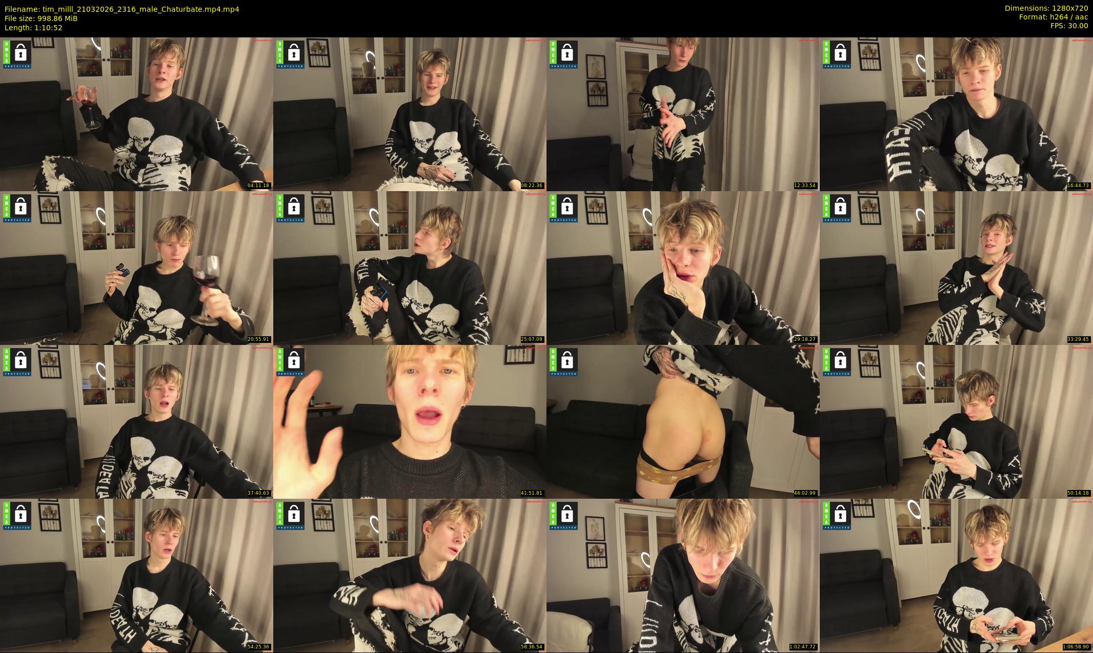 tim_milll — 71 minute Chaturbate male cam show recording, 720p, Mar 21, 2026