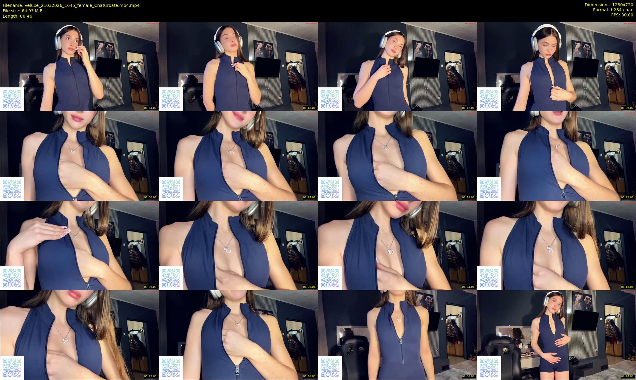 veluxe — 7 minute Chaturbate female cam show recording, 720p, Mar 21, 2026
