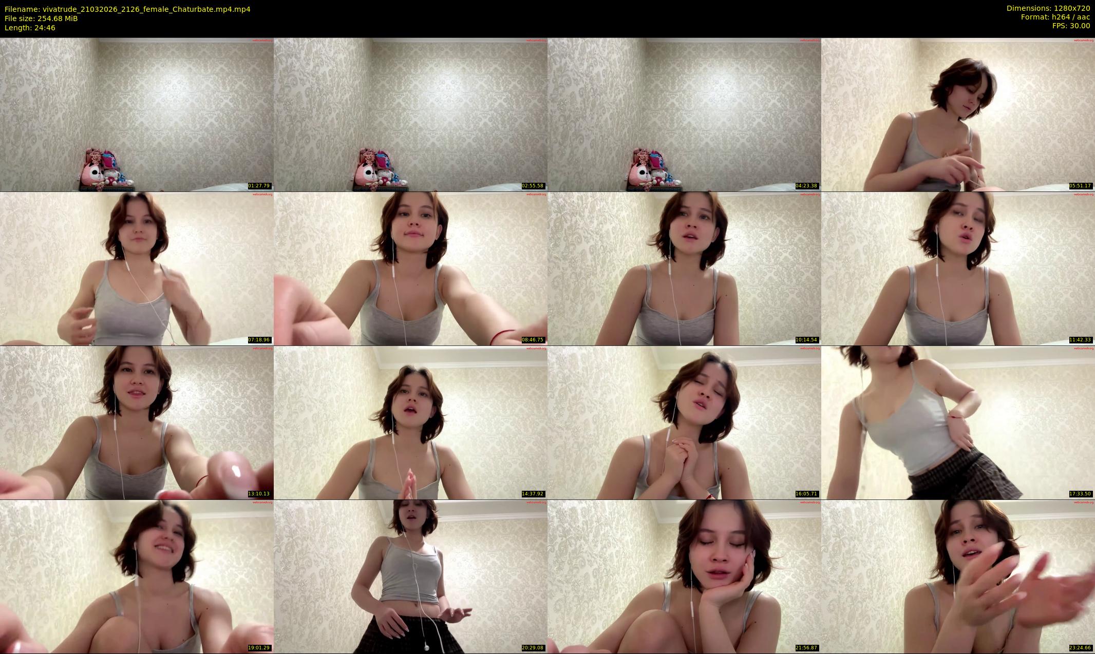 vivatrude — 25 minute Chaturbate female cam show recording, 720p, Mar 21, 2026
