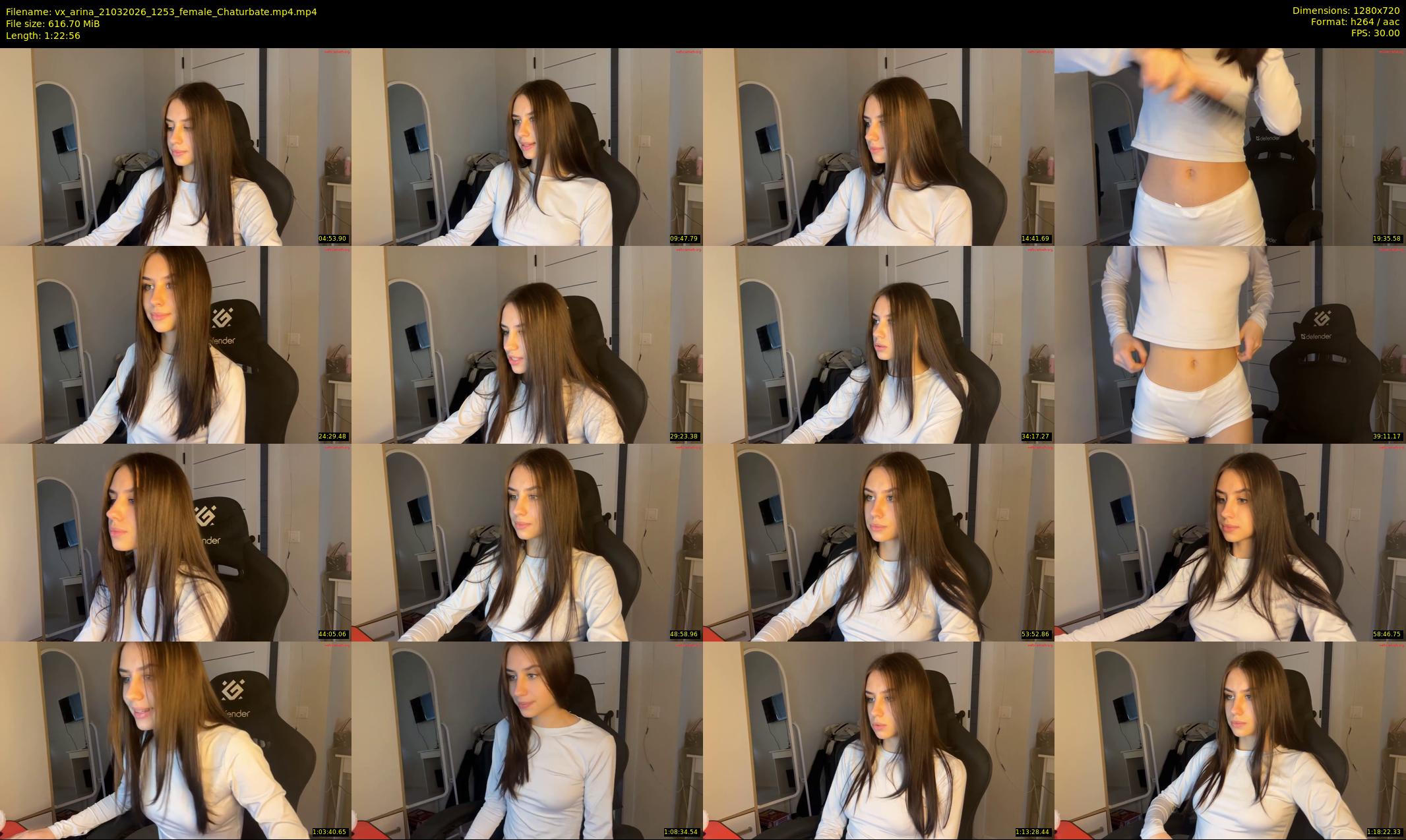 vx_arina — 83 minute Chaturbate female cam show recording, 720p, Mar 21, 2026