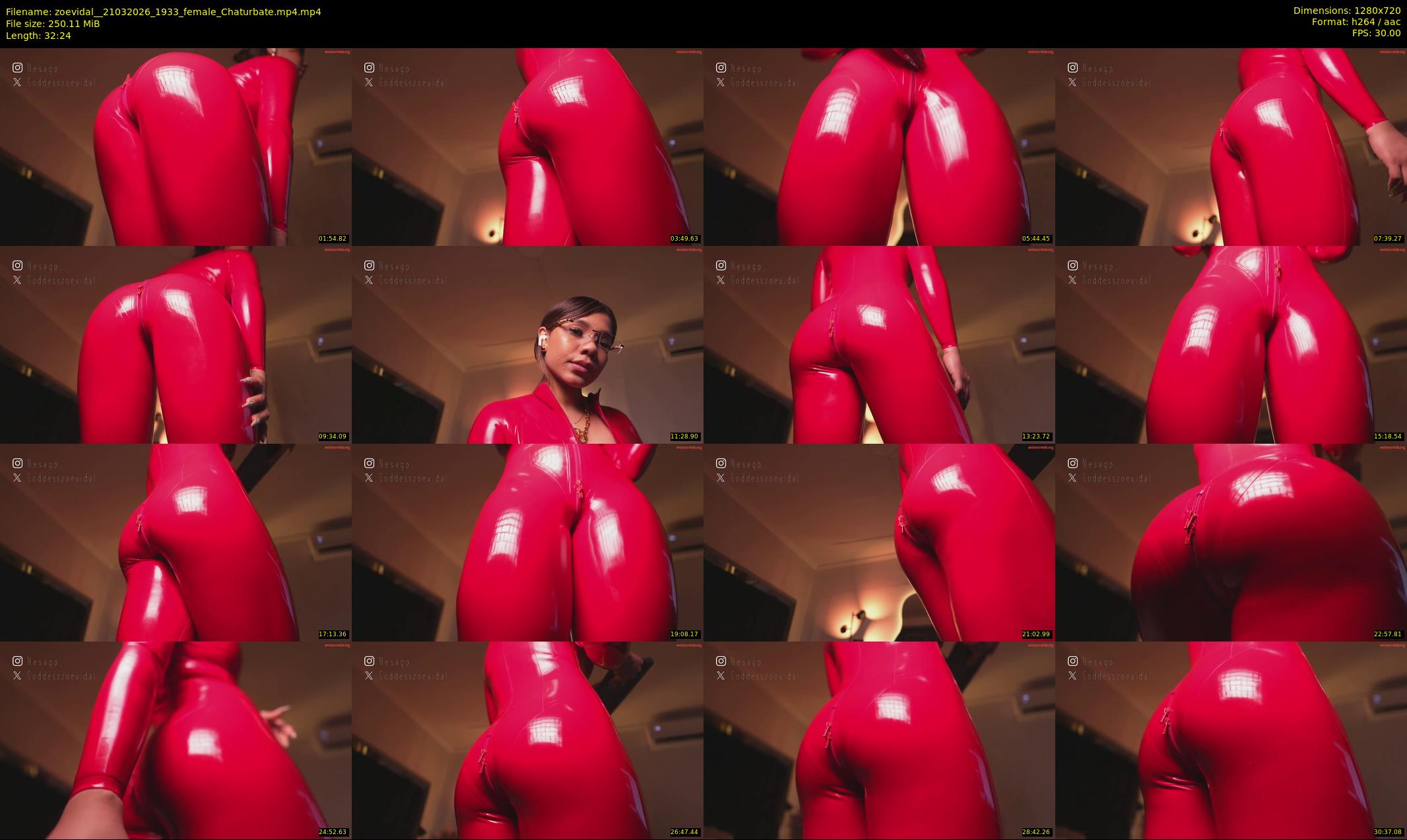 zoevidal_ — 33 minute Chaturbate female cam show recording, 720p, Mar 21, 2026