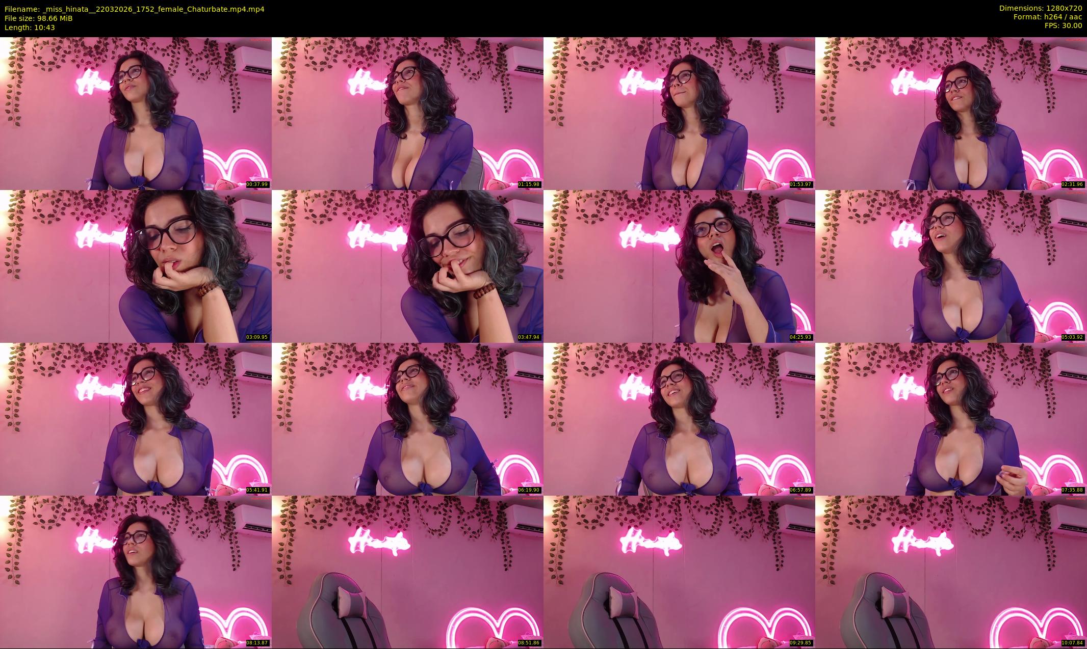 _miss_hinata_ — 11 minute Chaturbate female cam show recording, 720p, Mar 22, 2026