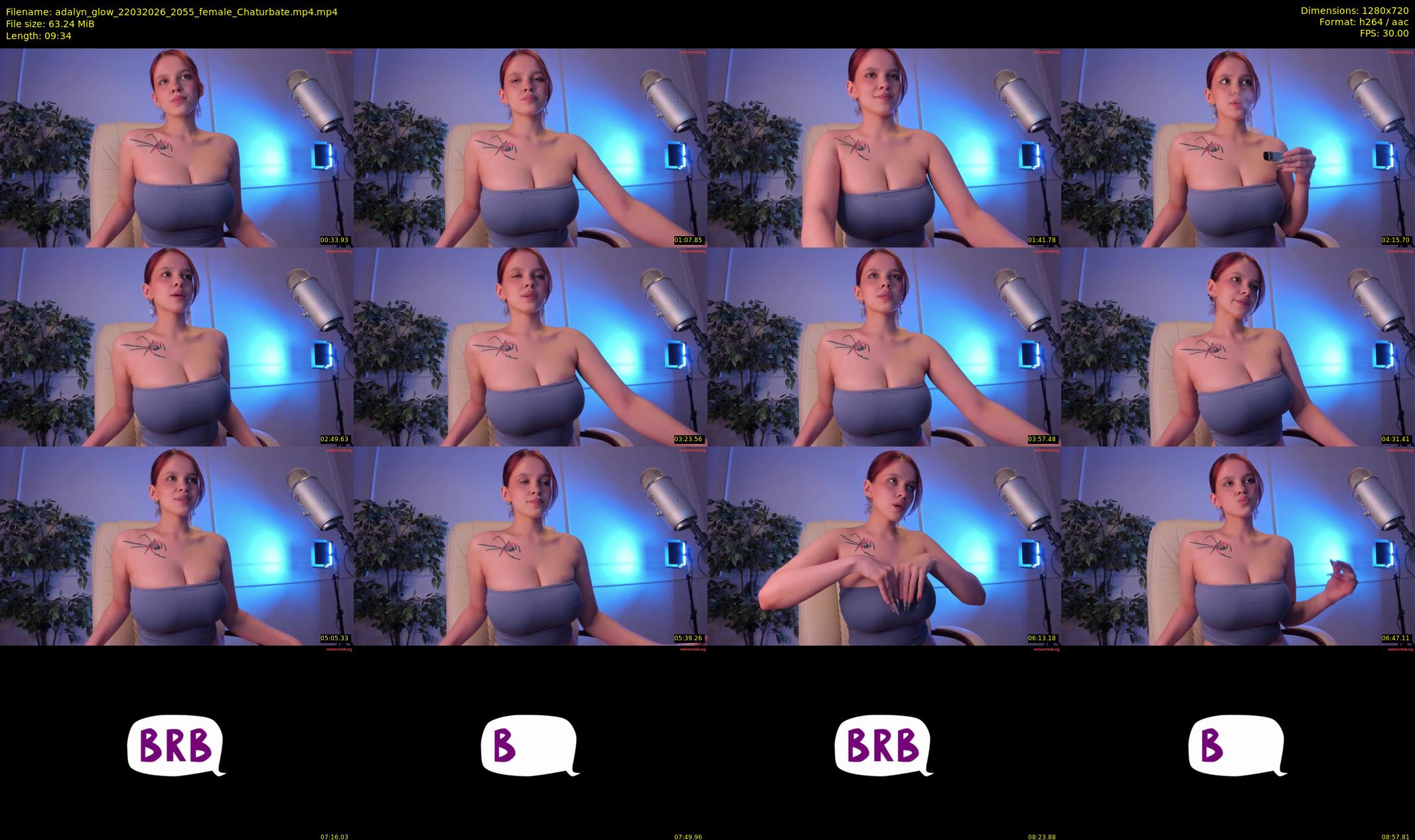 adalyn_glow — 10 minute Chaturbate female cam show recording, 720p, Mar 22, 2026