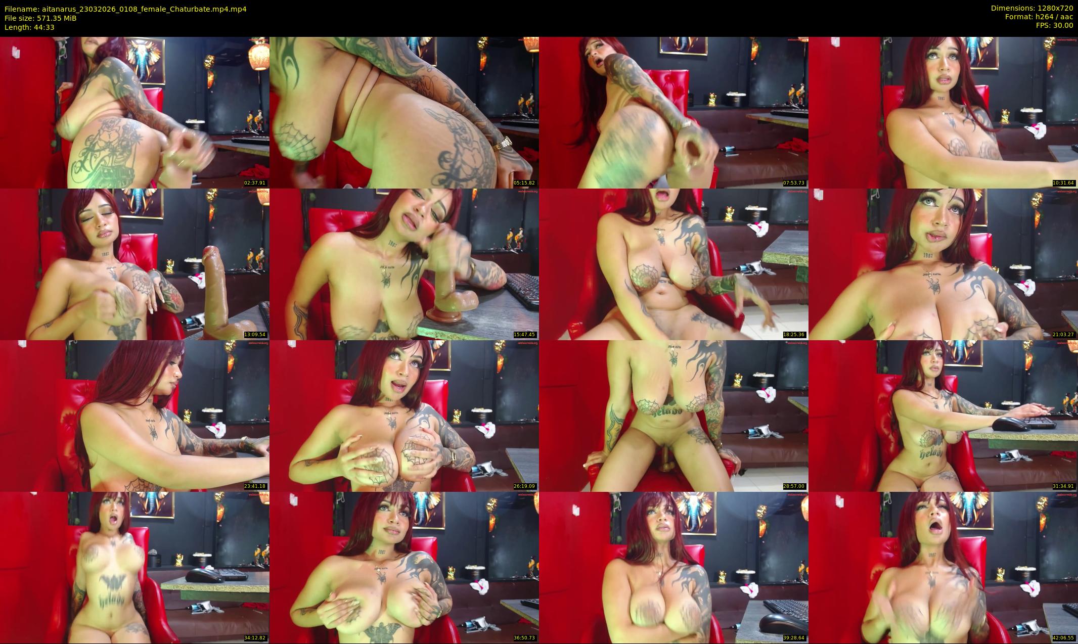 aitanarus — 45 minute Chaturbate female cam show recording, 720p, Mar 23, 2026