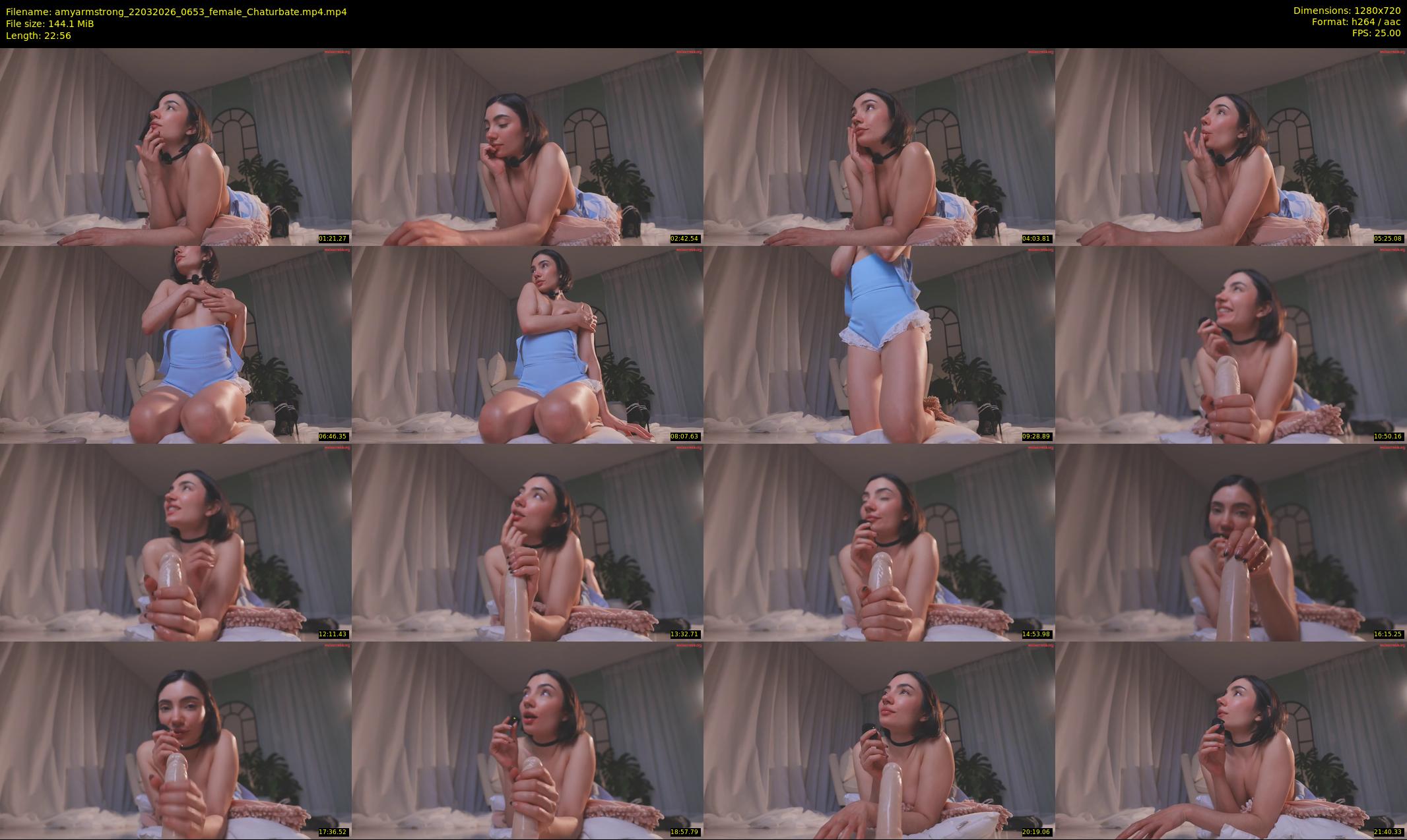 amyarmstrong — 23 minute Chaturbate female cam show recording, 720p, Mar 22, 2026