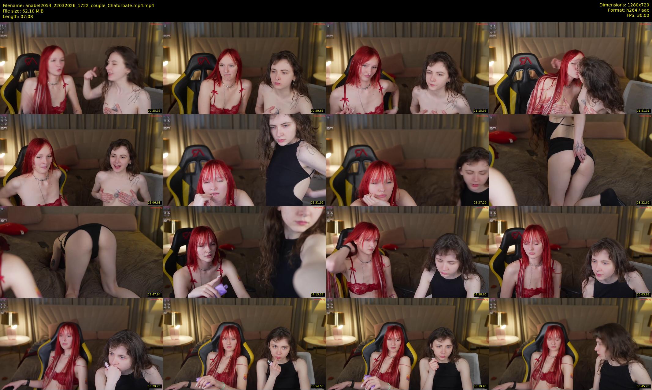anabel2054 — 8 minute Chaturbate female cam show recording, 720p, Mar 22, 2026