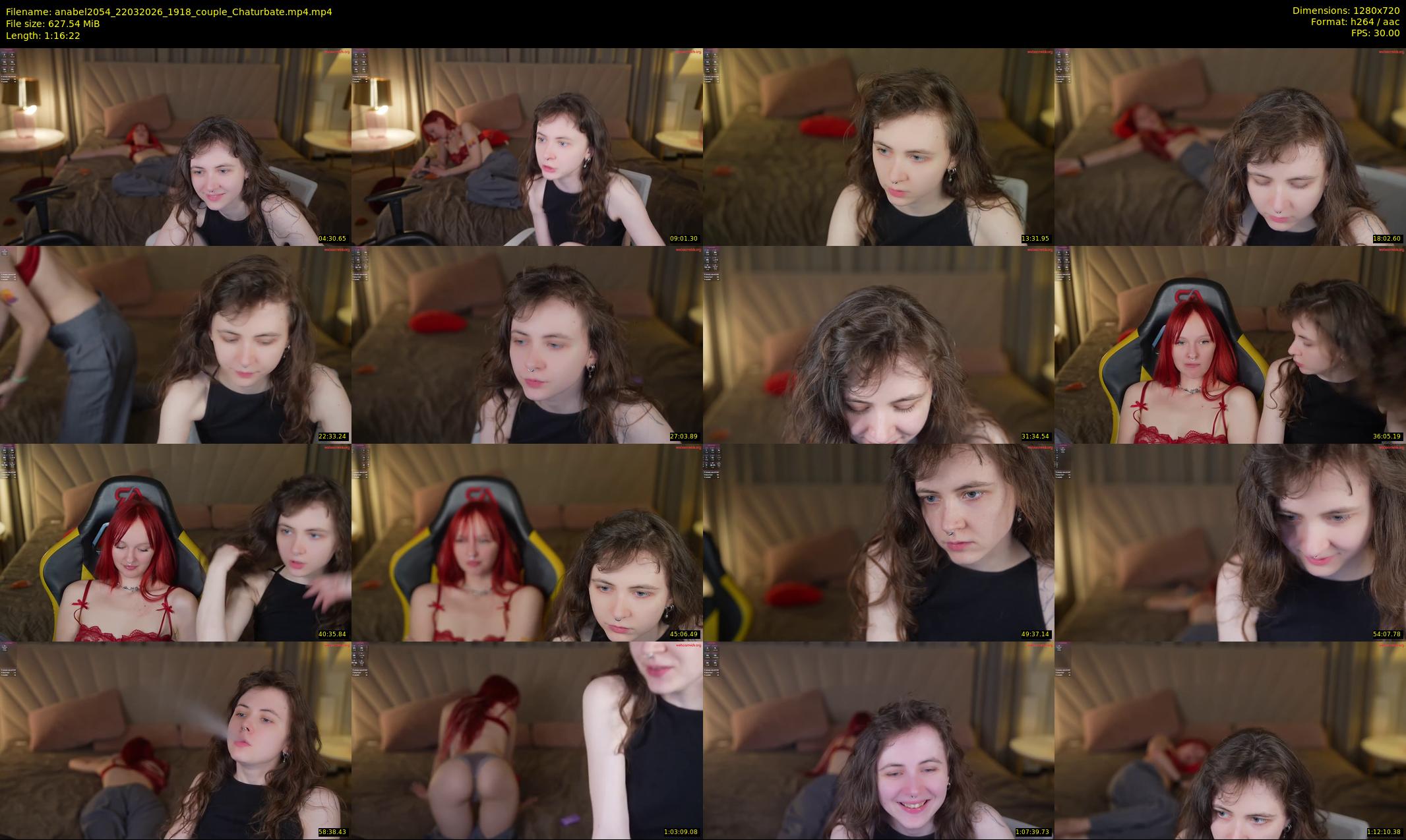 anabel2054 — 77 minute Chaturbate female cam show recording, 720p, Mar 22, 2026