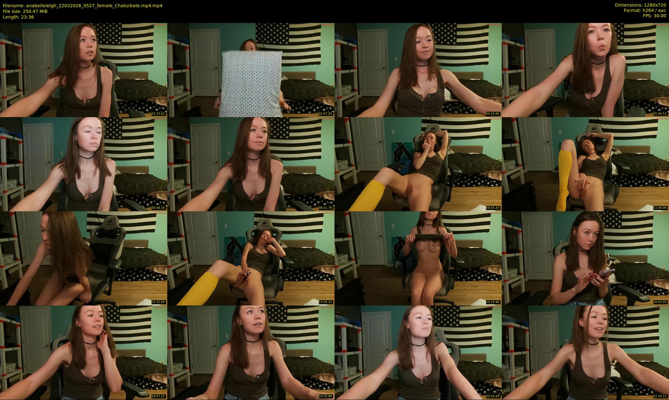 anabelleleigh — 24 minute Chaturbate female cam show recording, 720p, Mar 22, 2026