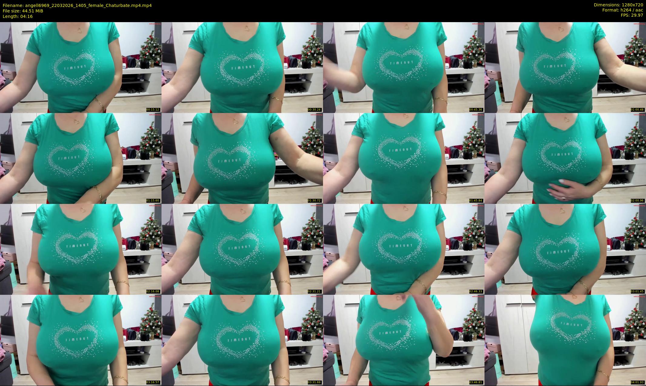 angell6969 — 5 minute Chaturbate female cam show recording, 720p, Mar 22, 2026