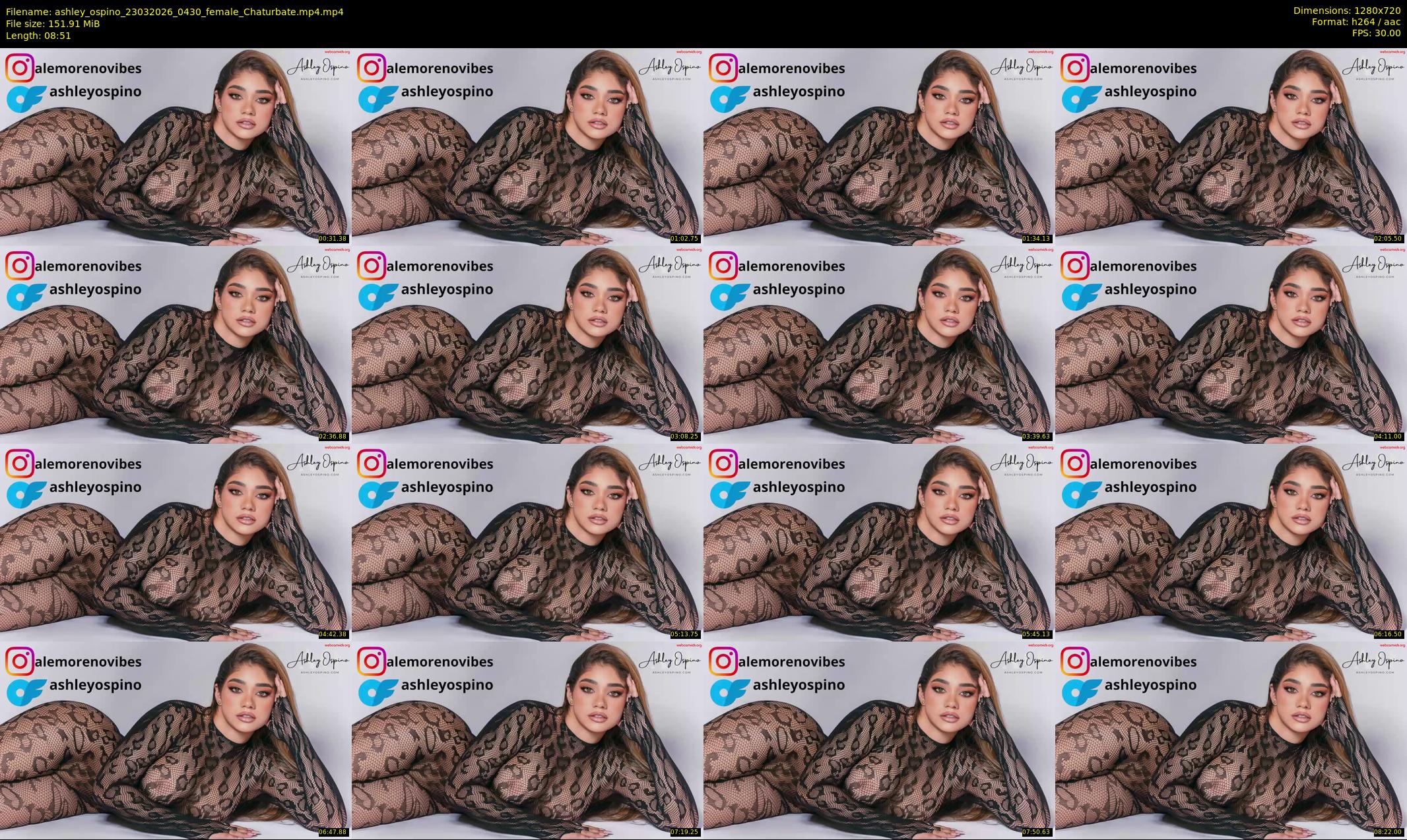 ashley_ospino — 9 minute Chaturbate couple cam show recording, 720p, Mar 23, 2026