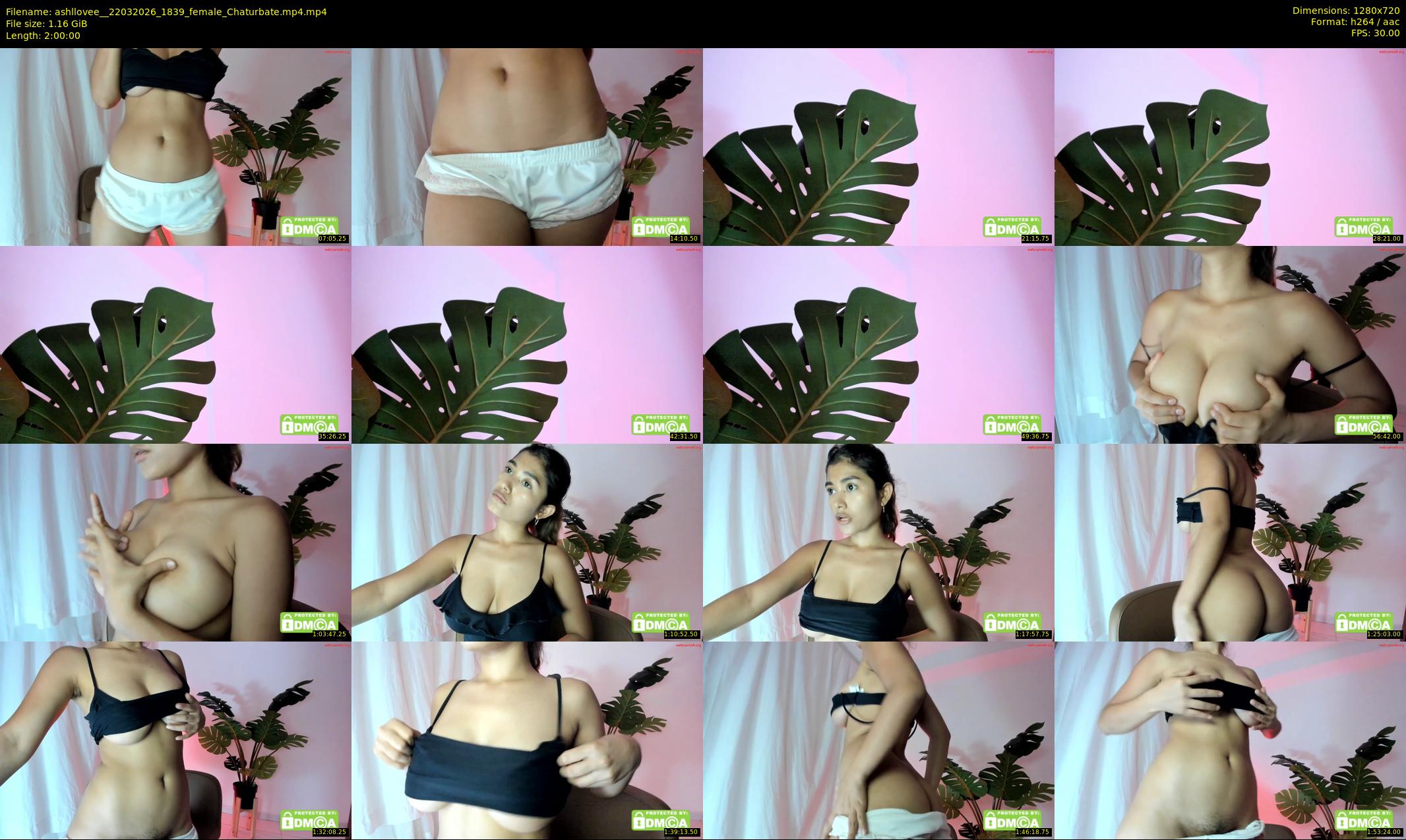 ashllovee_ — 120 minute Chaturbate female cam show recording, 720p, Mar 22, 2026