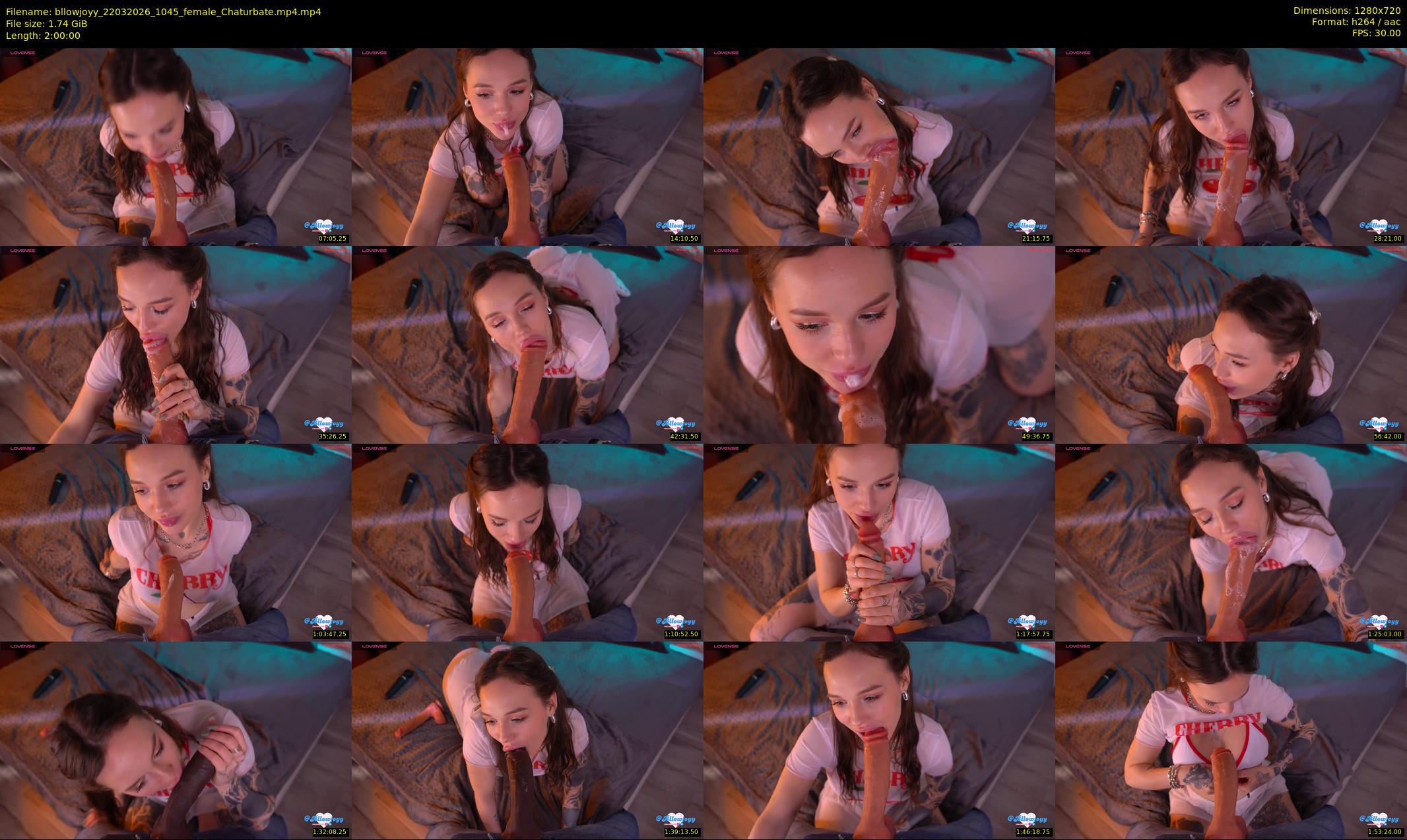 bllowjoyy — 120 minute Chaturbate female cam show recording, 720p, Mar 22, 2026