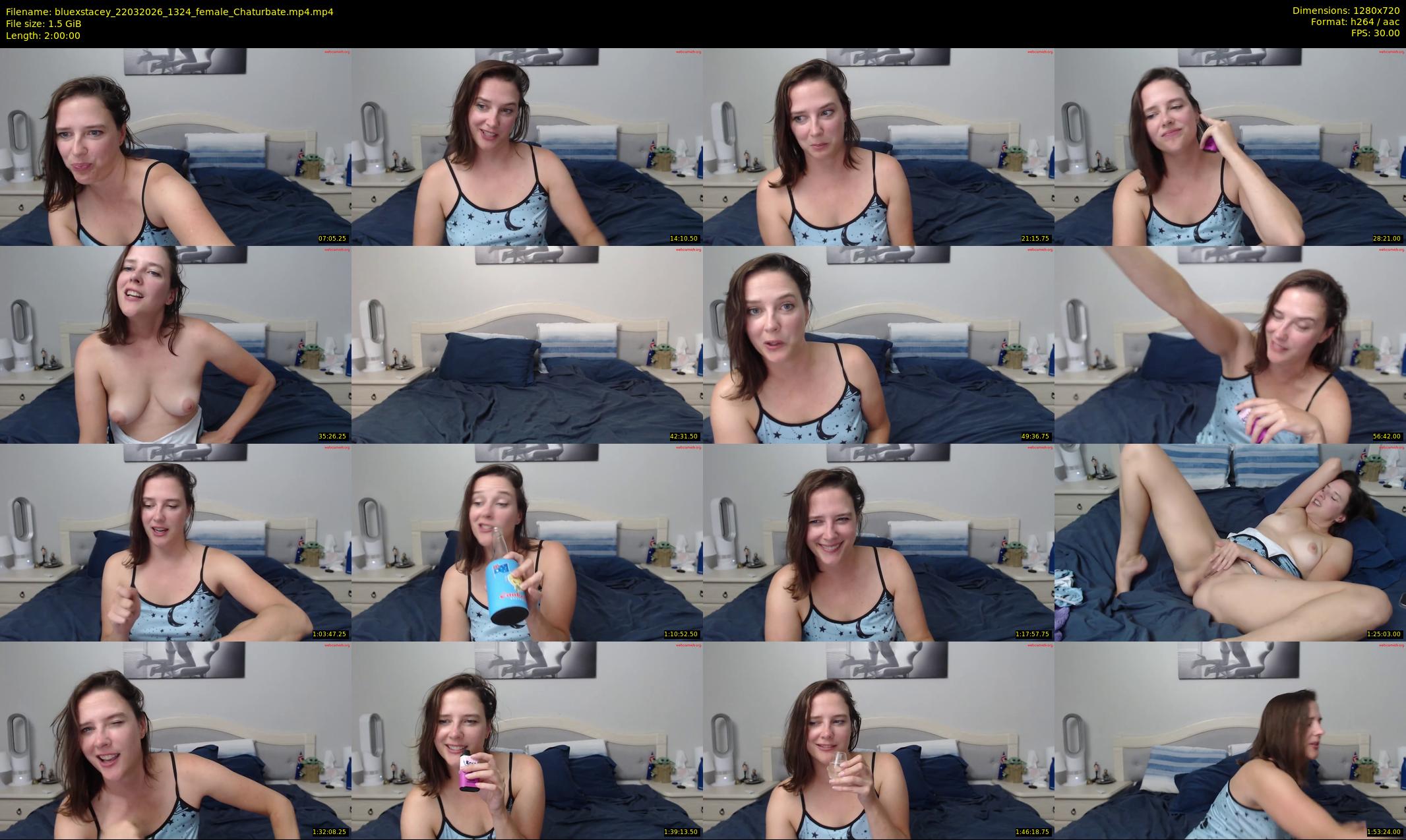 bluexstacey — 120 minute Chaturbate female cam show recording, 720p, Mar 22, 2026